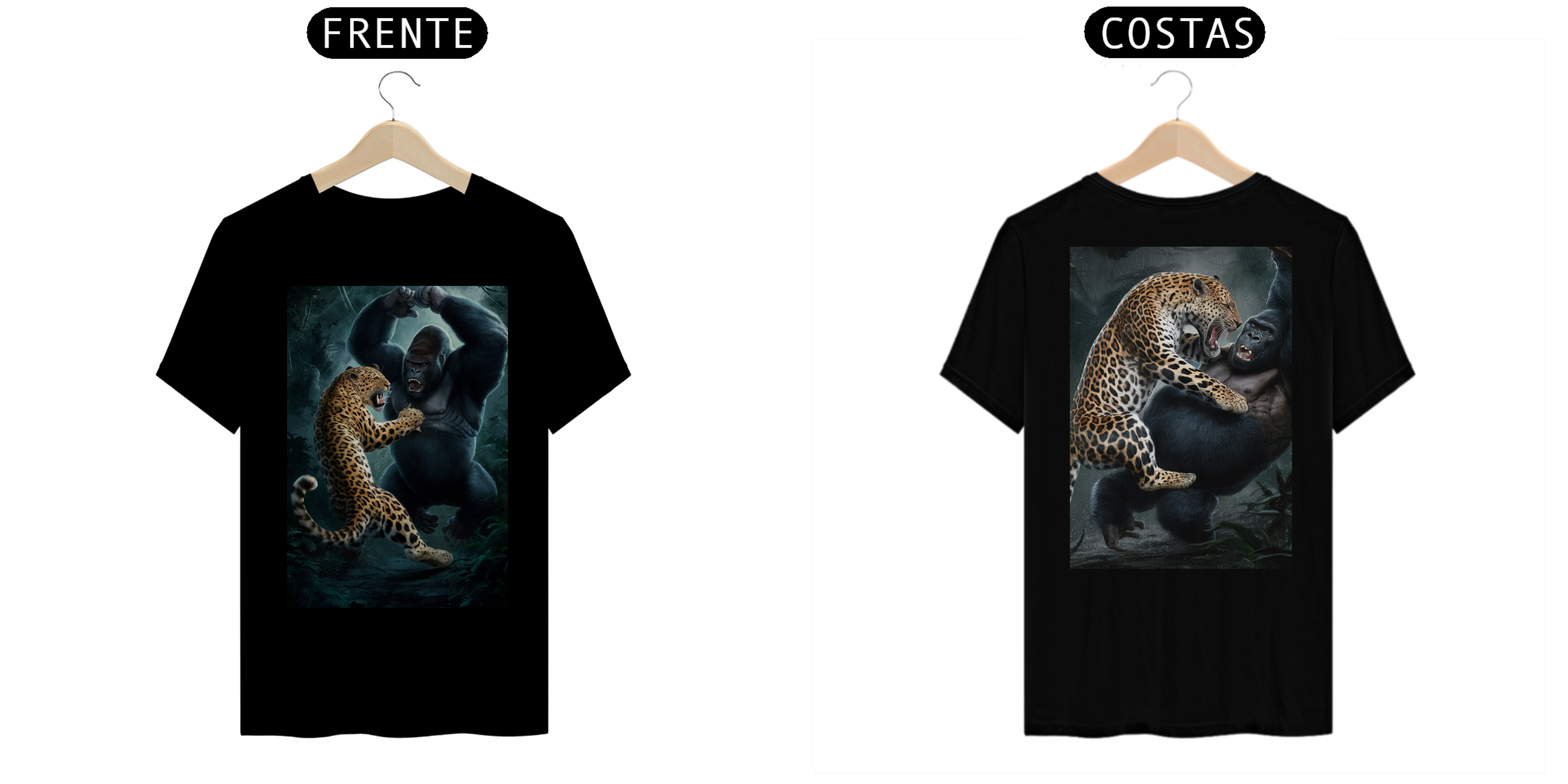 [ESPECIAL] Leopardo X Gorila [Frente e Verso]