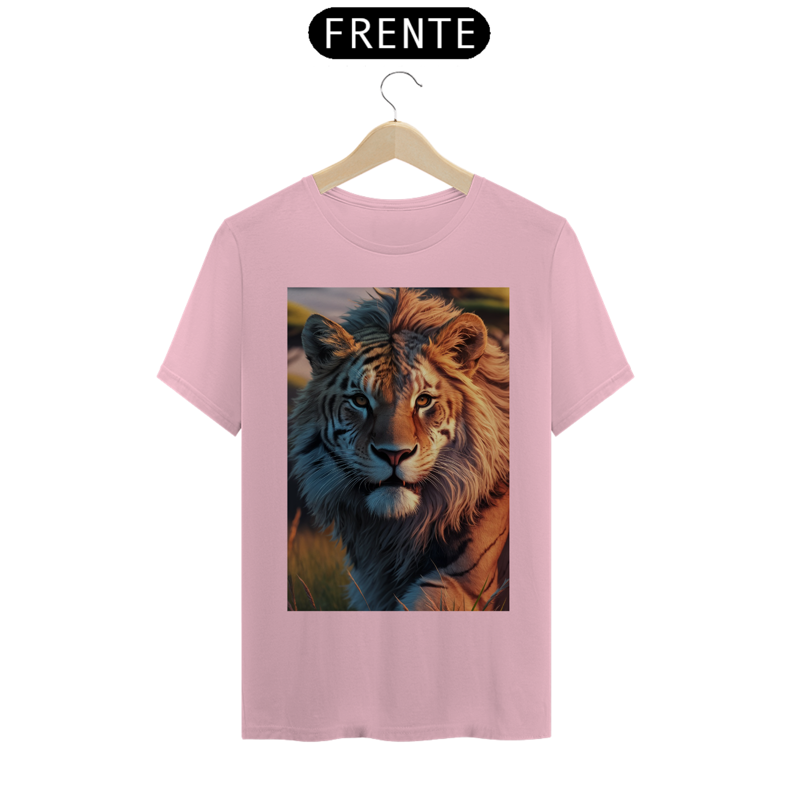 Tigre com Juba [Imagem Criada]