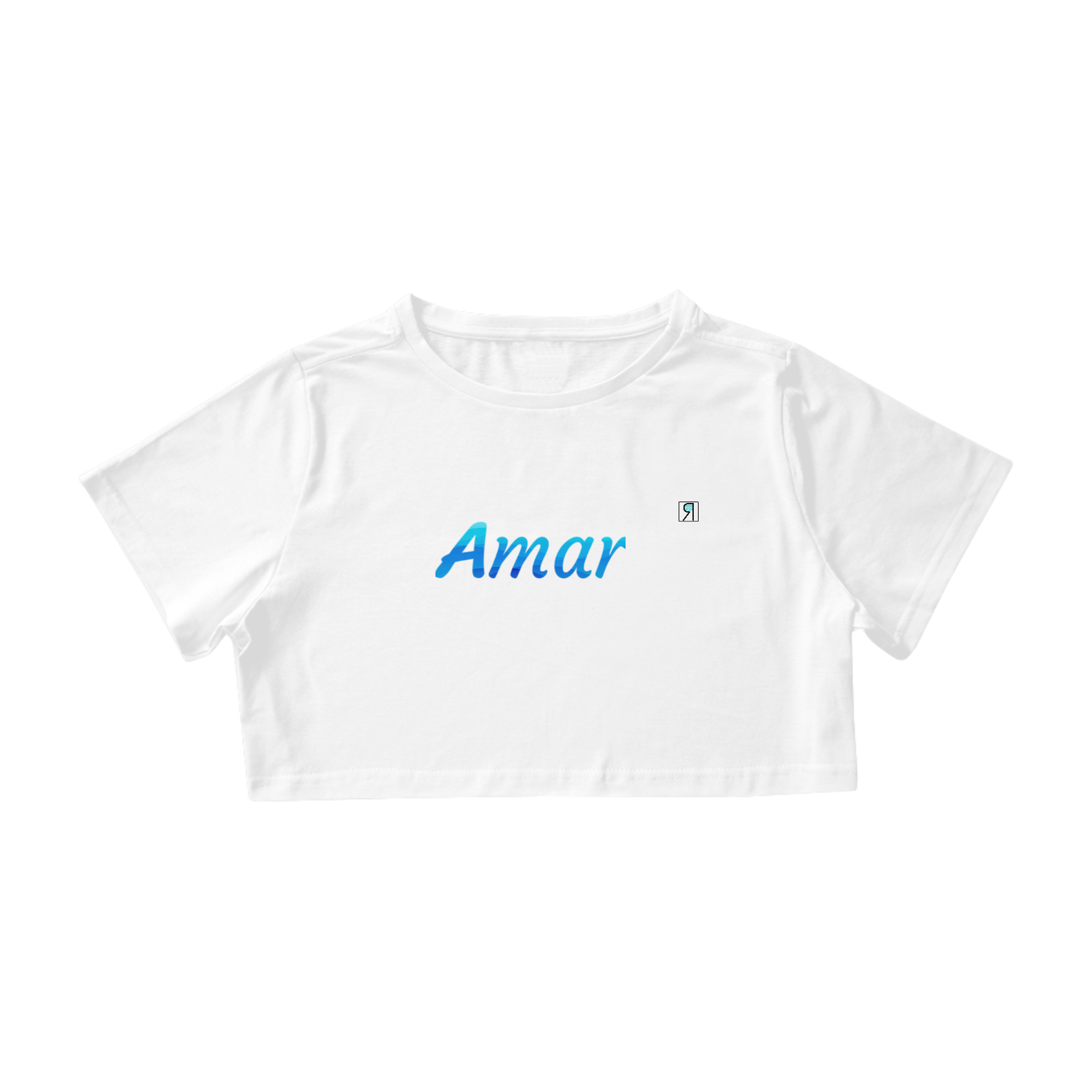 Nome do produto  Camiseta Cropped Nomar - Amar