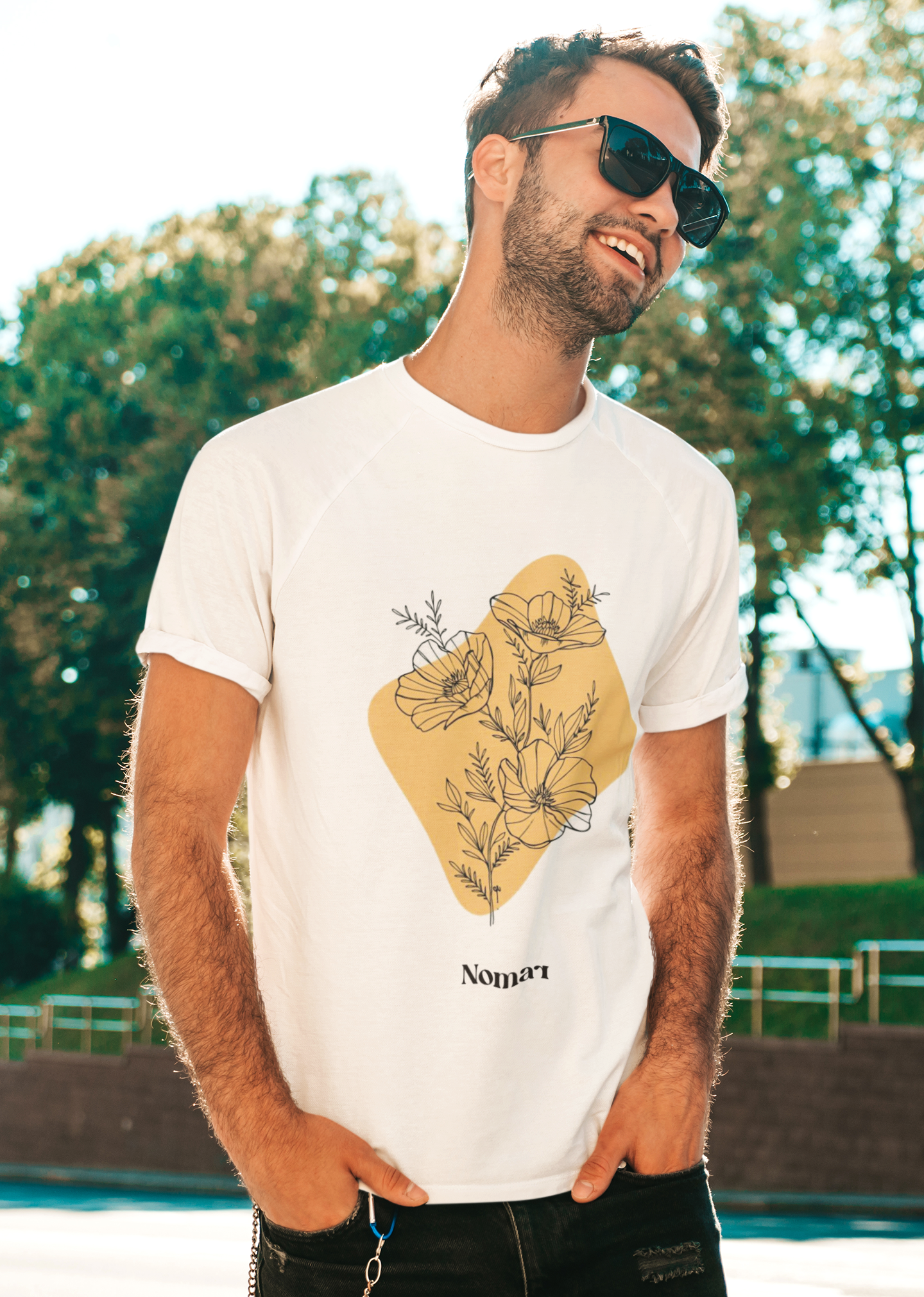 Nome do produto  T-shirt Quality Nomar - Verão Flores