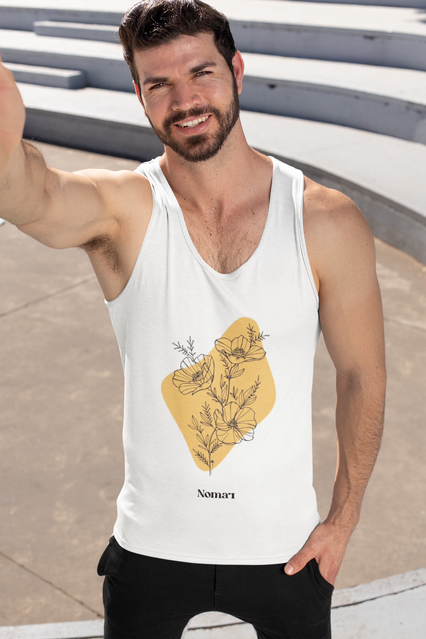 Nome do produto  Regata Nomar - Verão Flores