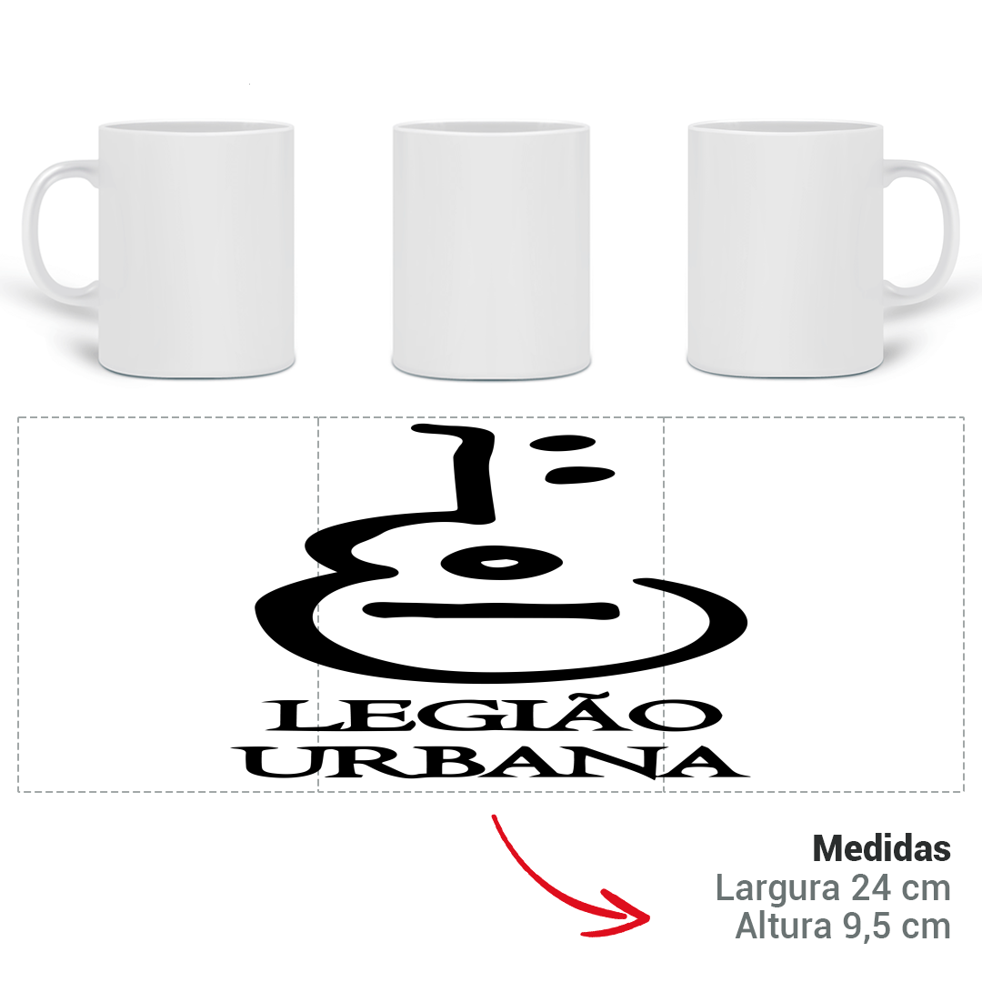 Caneca Legião Urbana