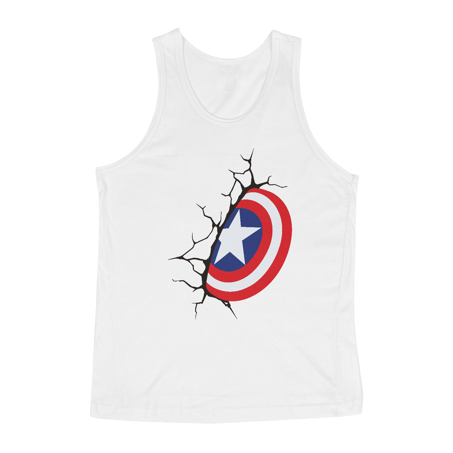 Regata Escudo Capitão América