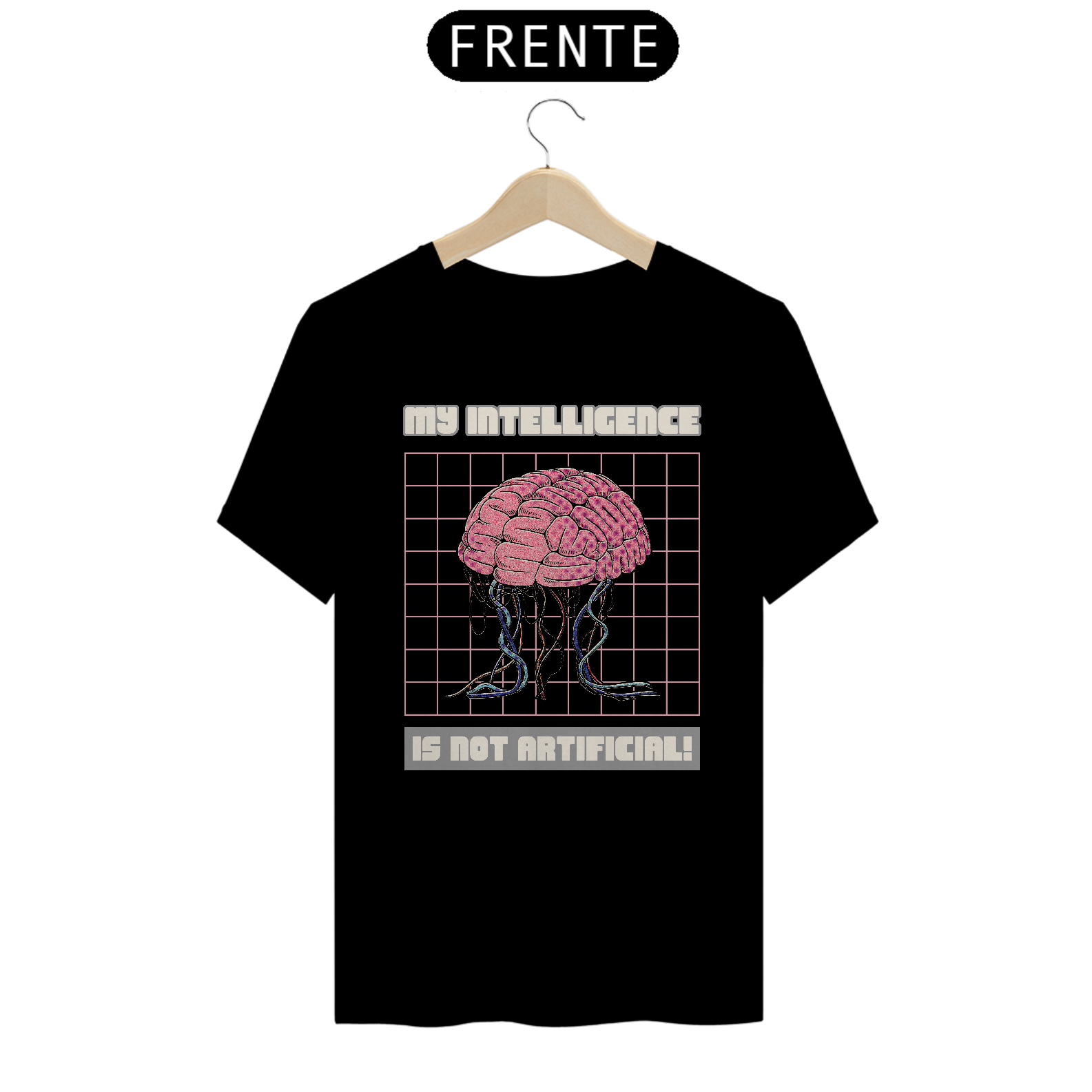 Camiseta Unissex Minha Inteligência Não É Artificial