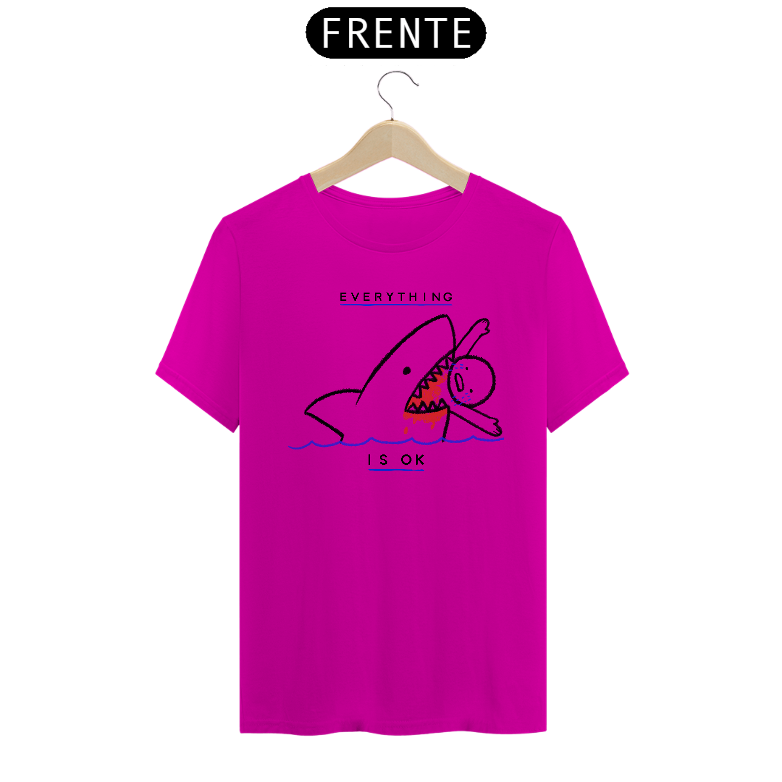 Camiseta Unissex Está Tudo Bem