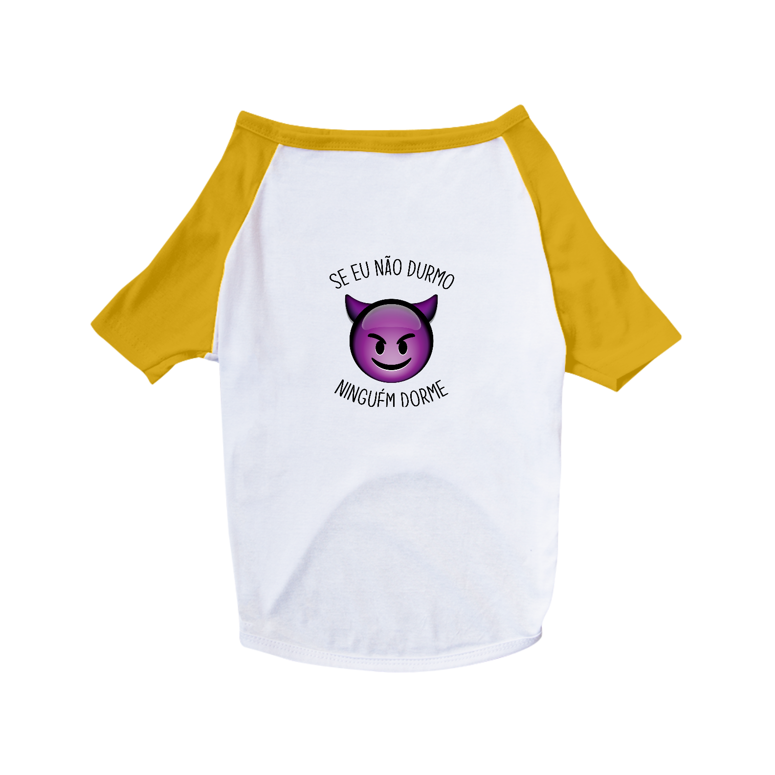 Nome do produto  Camisa Pet Ninguém Dorme