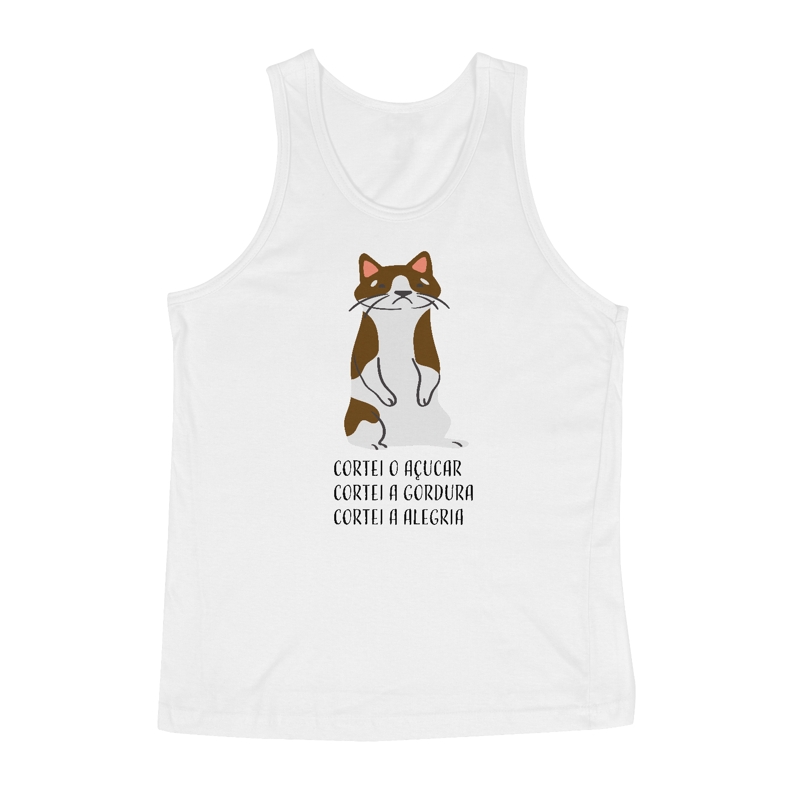 Nome do produto  REGATA QUALITY CORTEI O AÇUCAR 