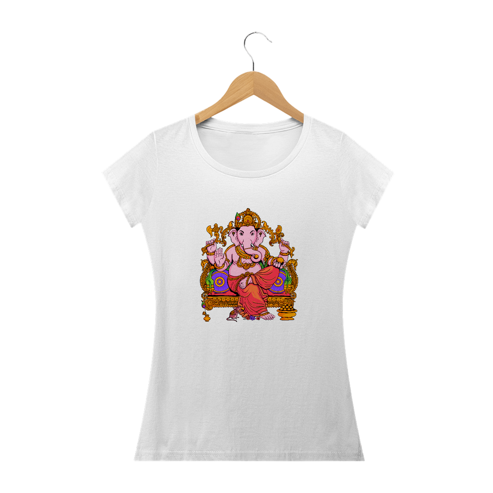 Nome do produto  CAMISETA BABY LONG PRIME GANESHA 