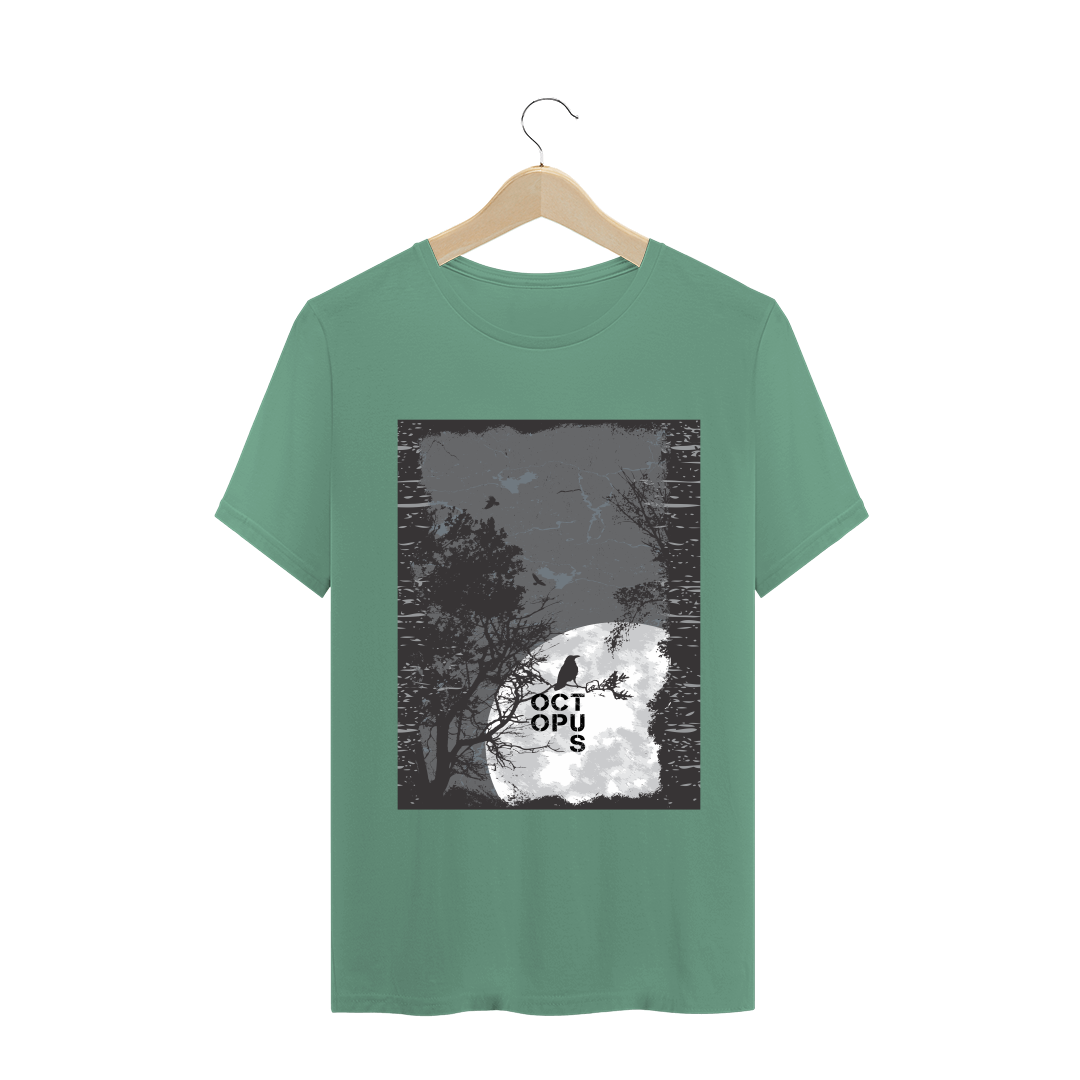 Nome do produto  Octopus: Birds - T-shirt estonada