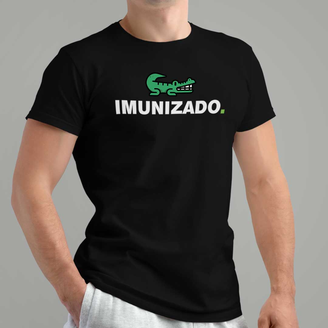 Camiseta - Imunizado Preta
