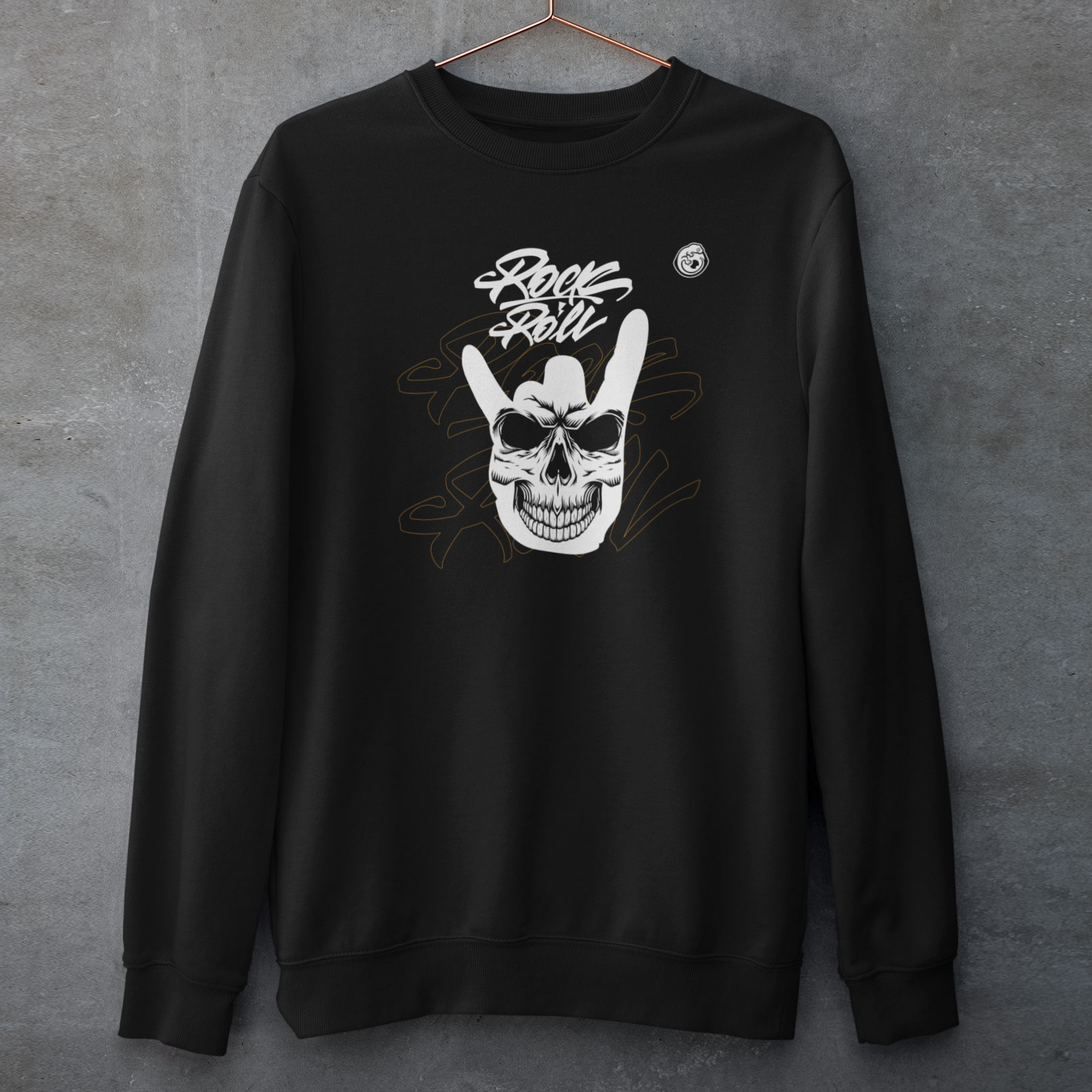 Blusão Rock an Roll Preto