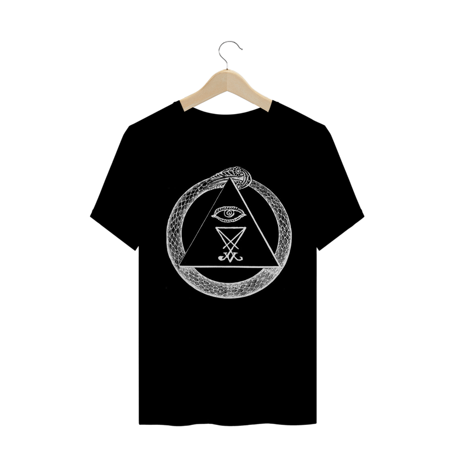 Nome do produto  Camiseta Triangulo Ouroboros 
