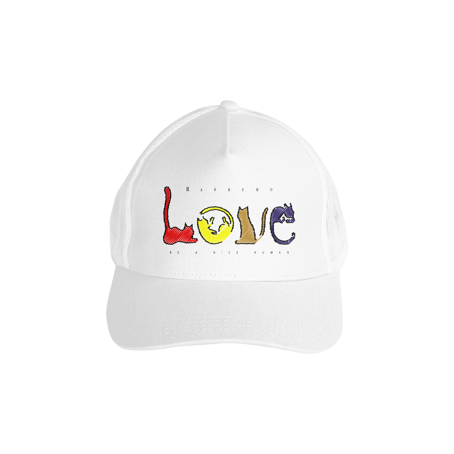 Nome do produto  Boné Americano Love Cat