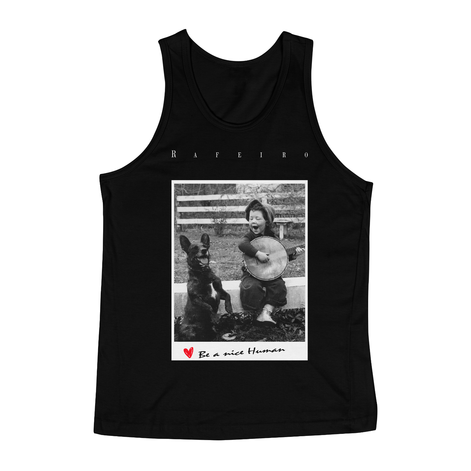 Nome do produto  Polaroide Banjo Be a nice Human