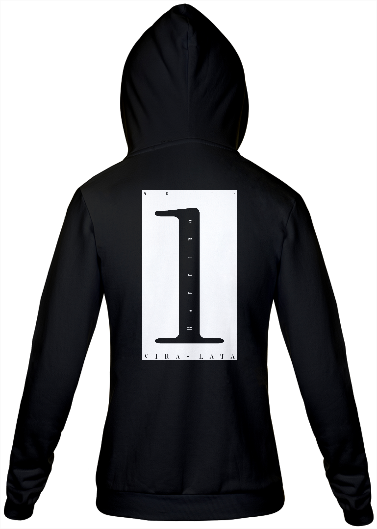 Nome do produto  Moletom com ziper Adote 