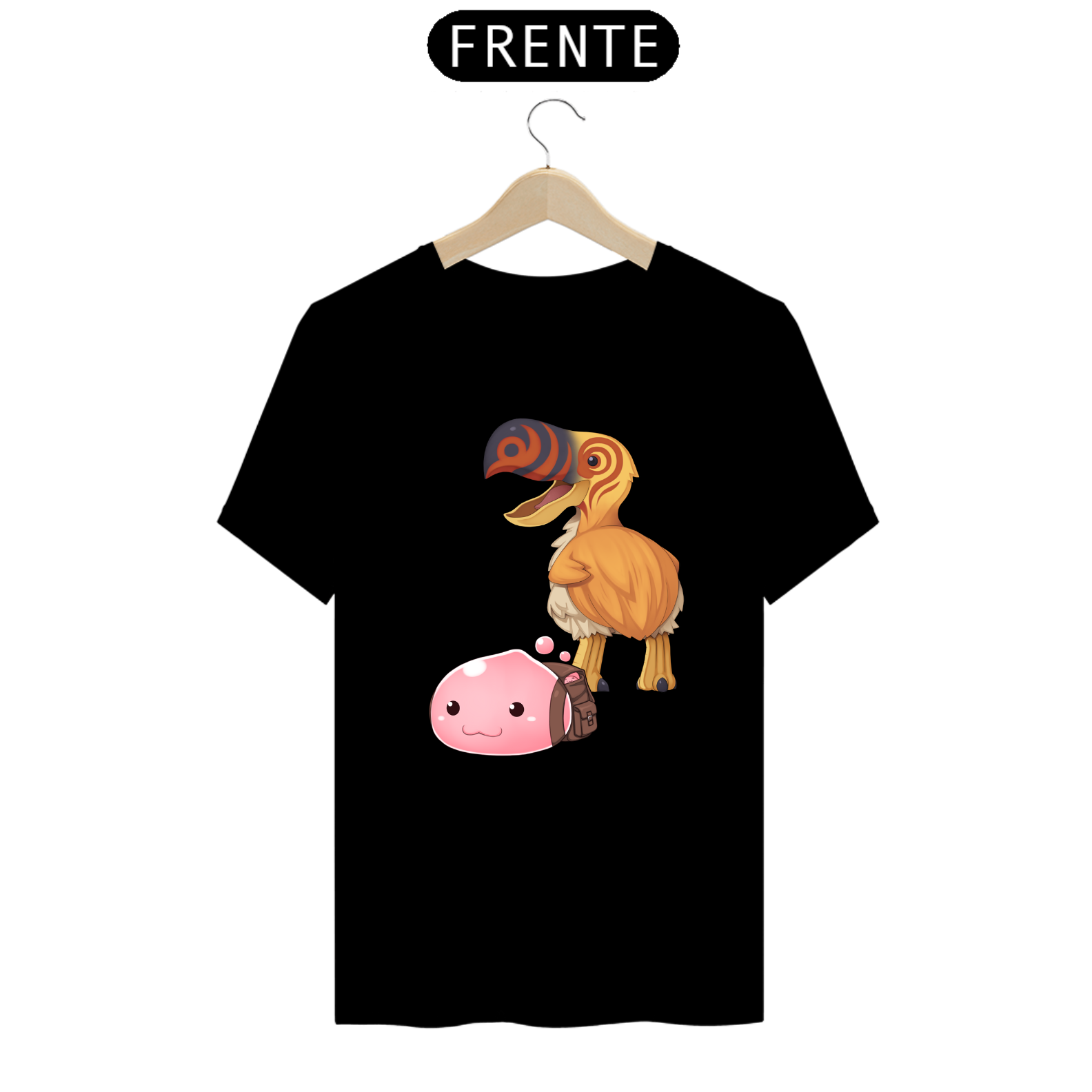 Nome do produto  Camiseta Ragnarok Online - Peco e Poring