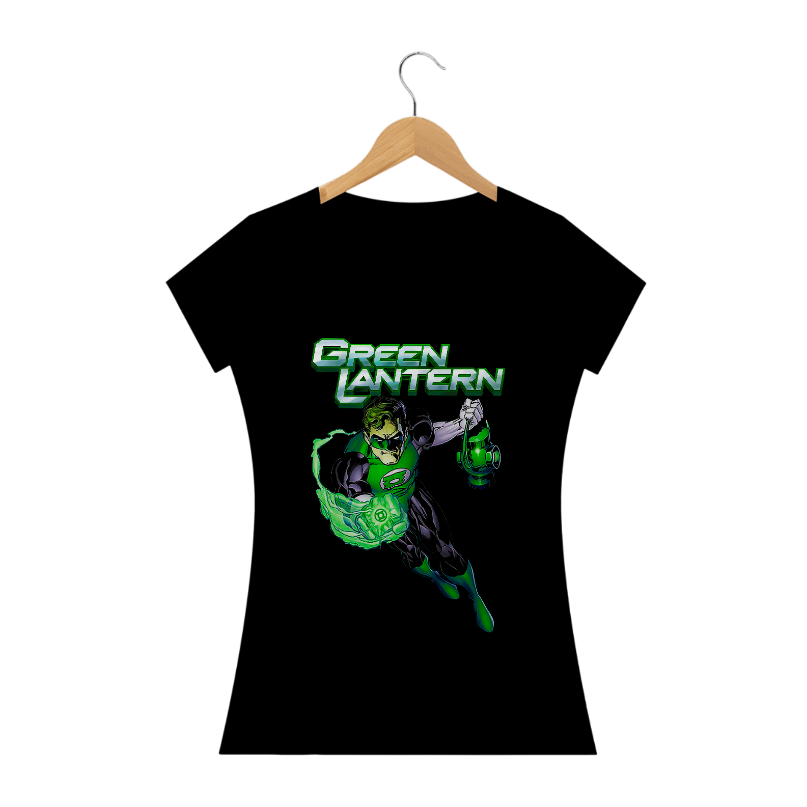 Nome do produto  Camiseta Baby Look - Green Lantern - Heróis