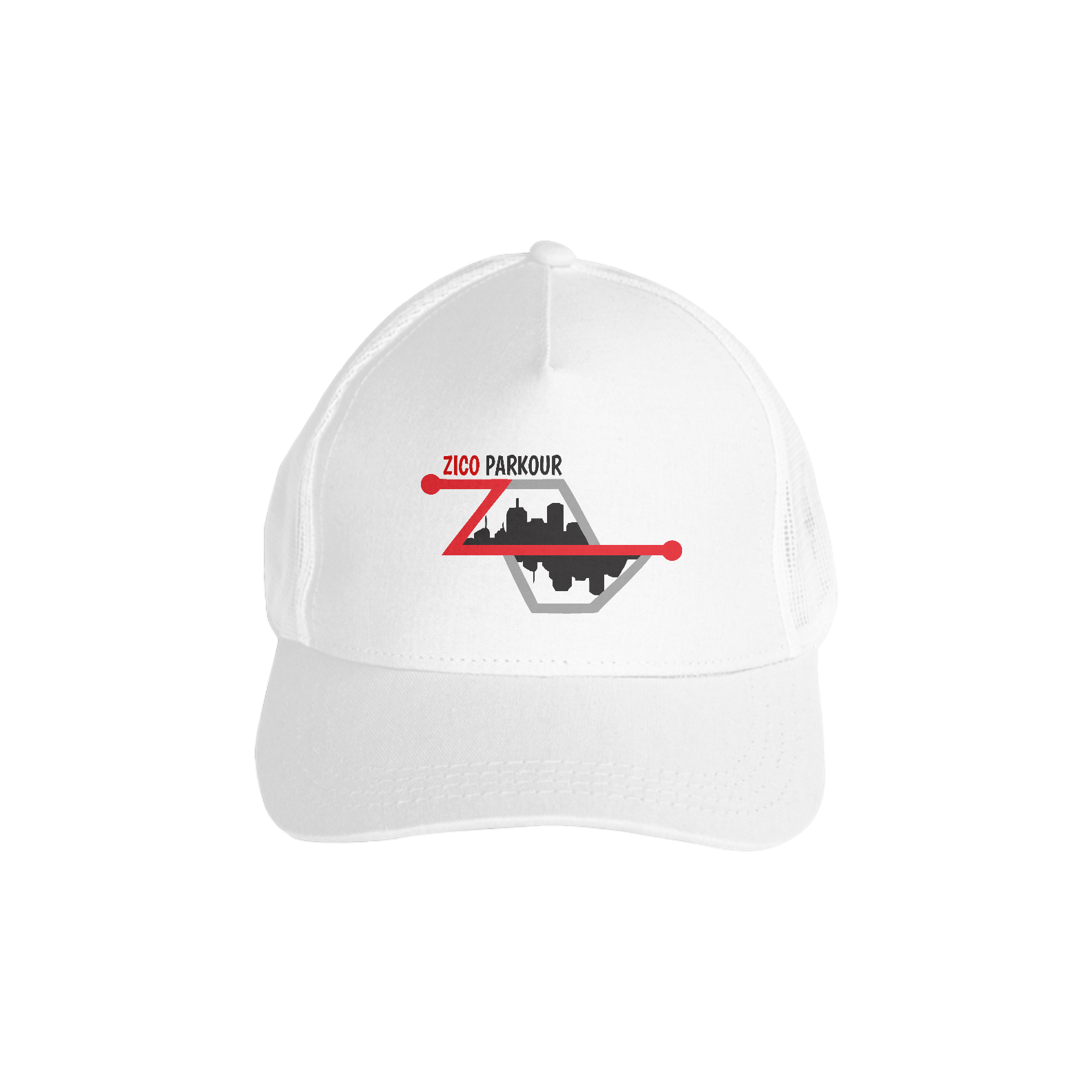 Boné Zico Parkour estilo americano com telinha -M002