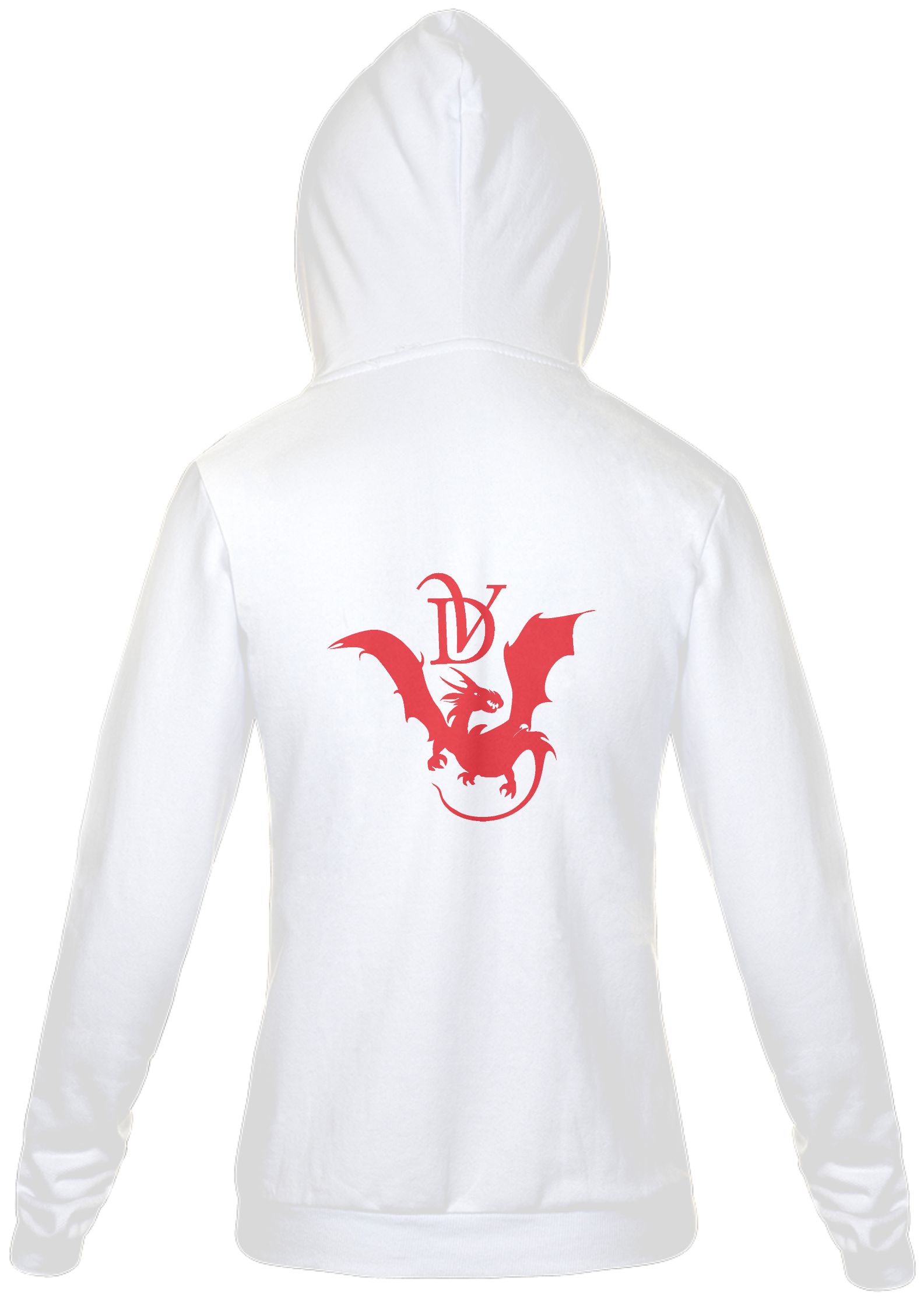 Dragões Voadores moletom unissex com ziper -M003