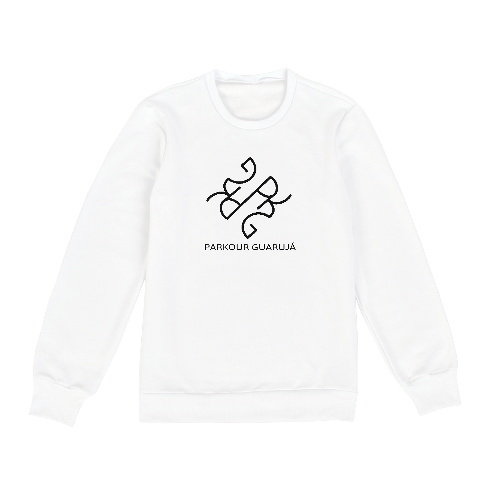 Moletom parkour Guarujá unissex sem bolso -M001