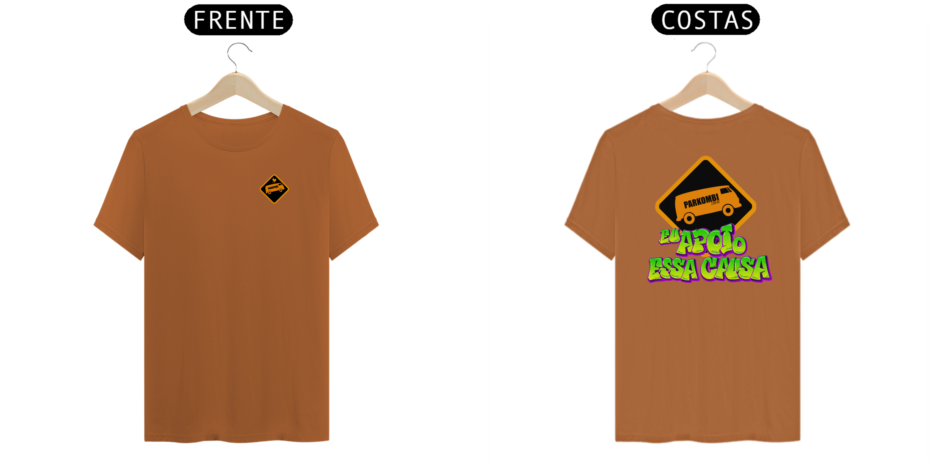 Camisa masculina Parkombi eu apoio essa causa  - M002