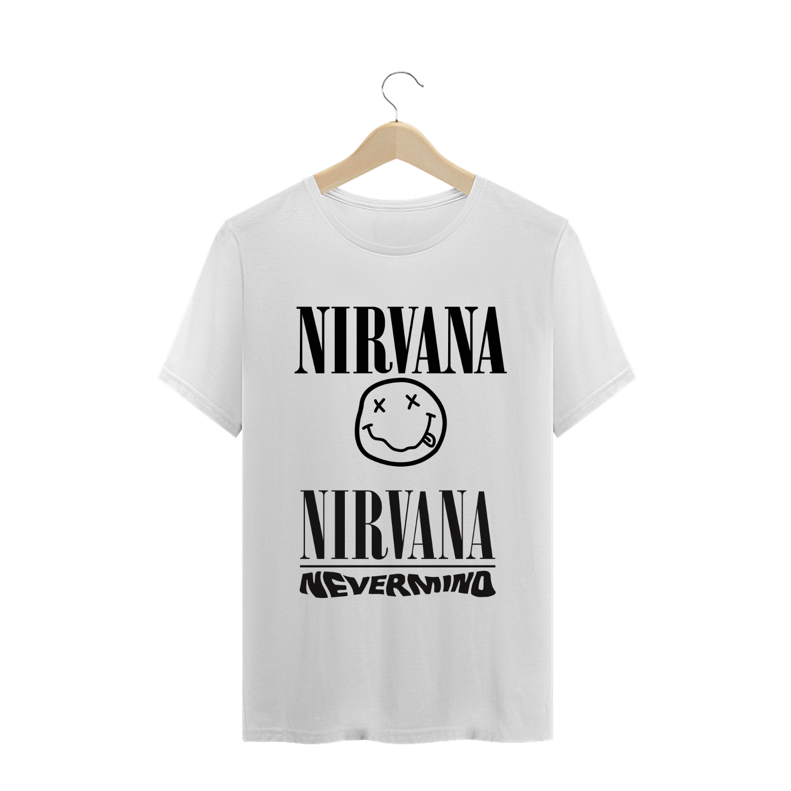 Nome do produto  Camisa de Rock - Nirvana Nevermind