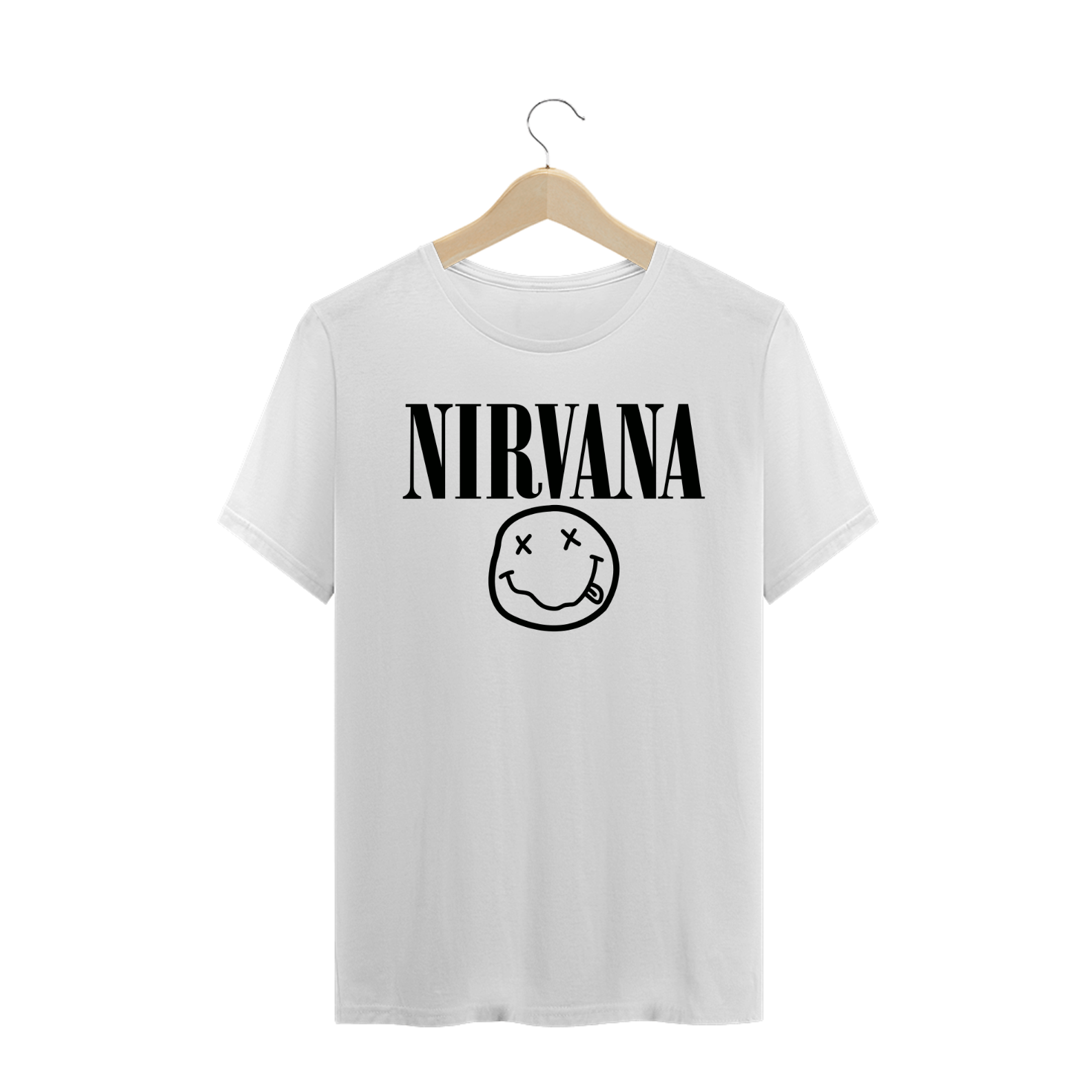 Nome do produto  Camisa de Rock - Nirvana
