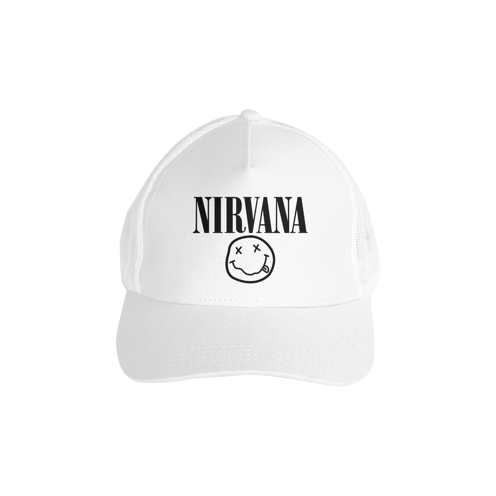Nome do produto  Boné de Banca de Rock - Nirvana