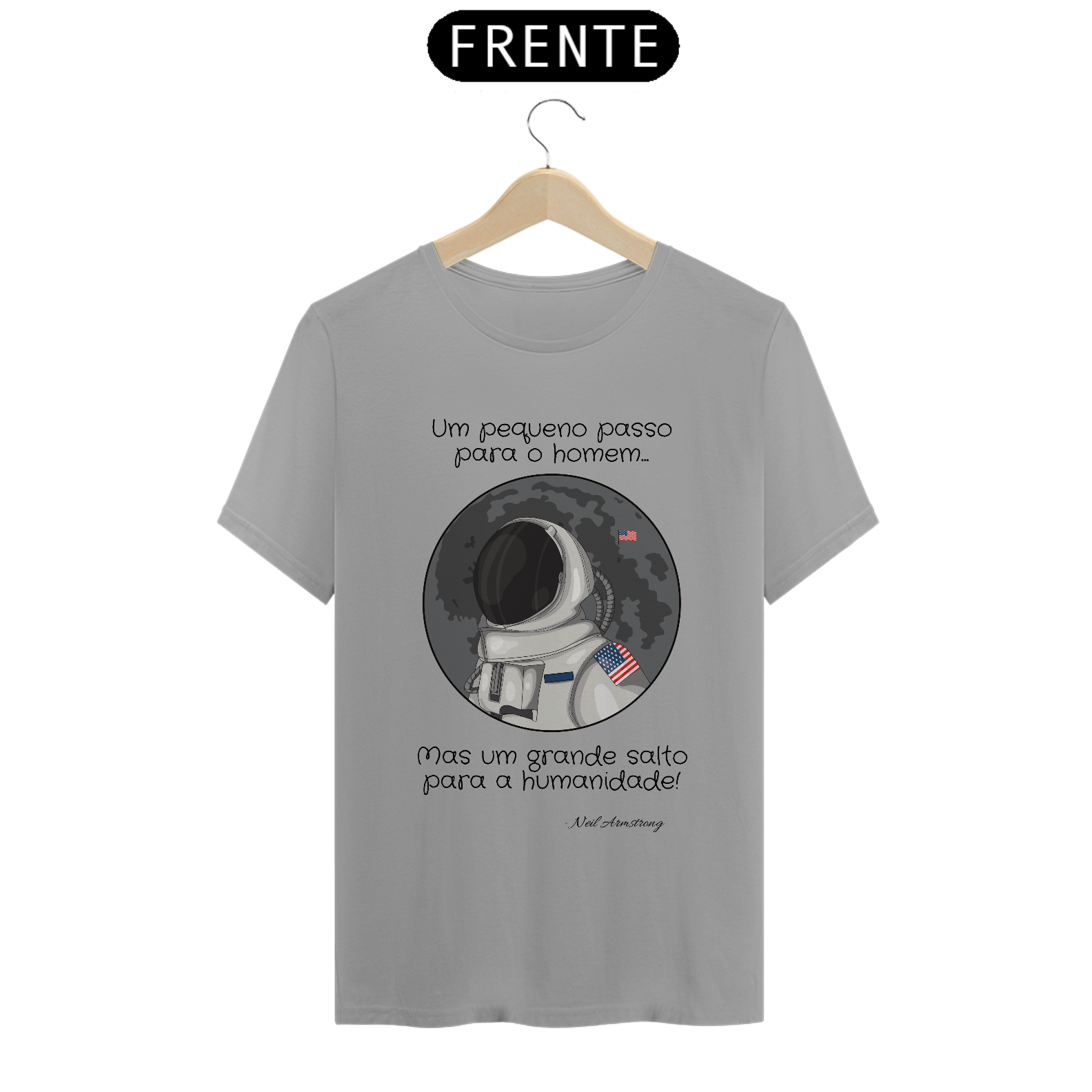 Nome do produto  Astronauta - Neil Armstrong Frases