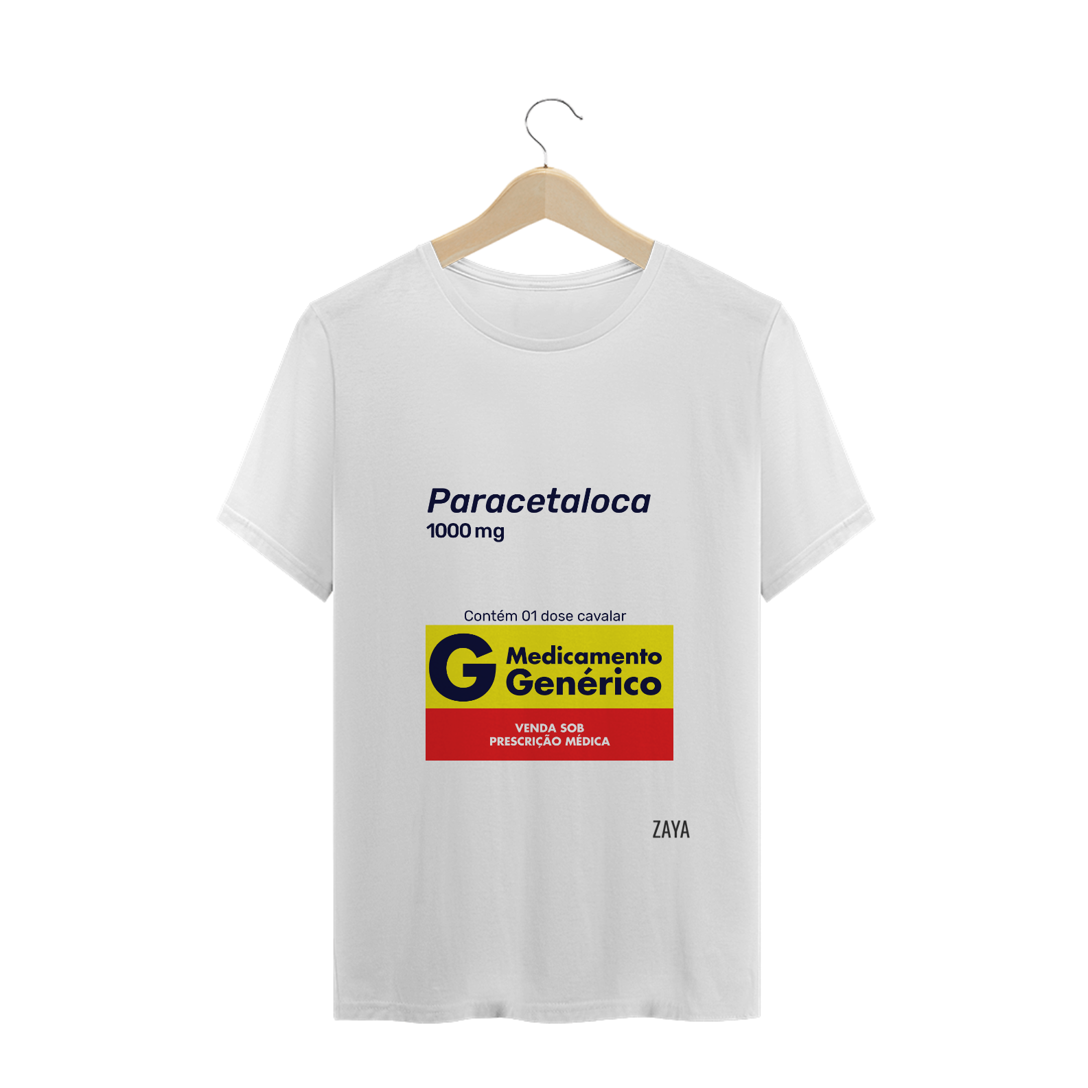 Nome do produto  Camiseta ZAYA |  Divertida