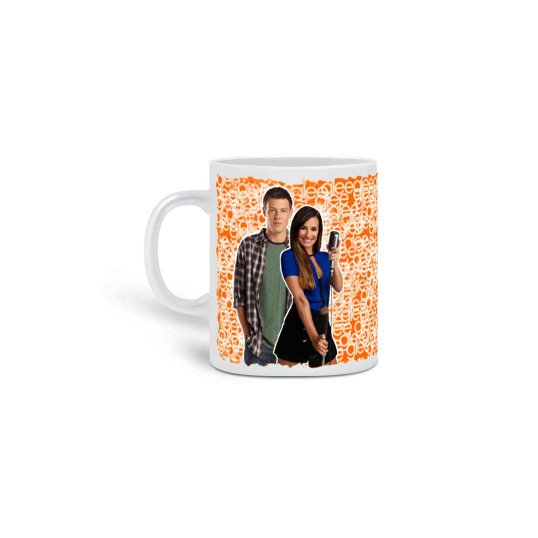 Nome do produto  Caneca Glee Finchel