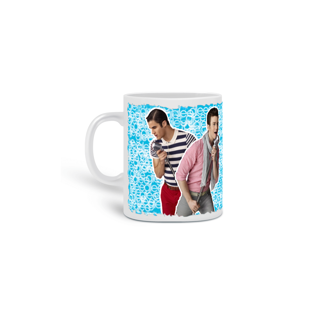 Nome do produto  Caneca Glee Klaine