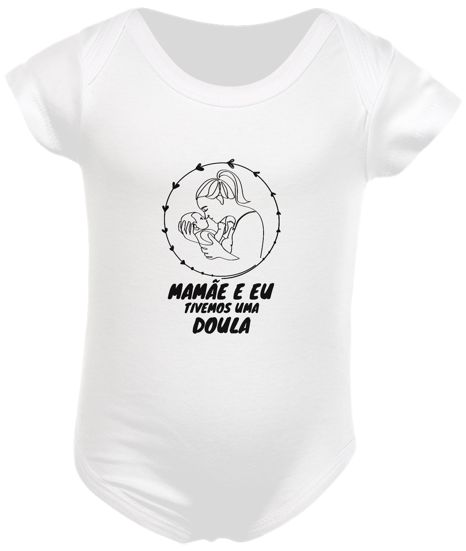 Nome do produto  Body Mamãe e Eu Tivemos Uma Doula