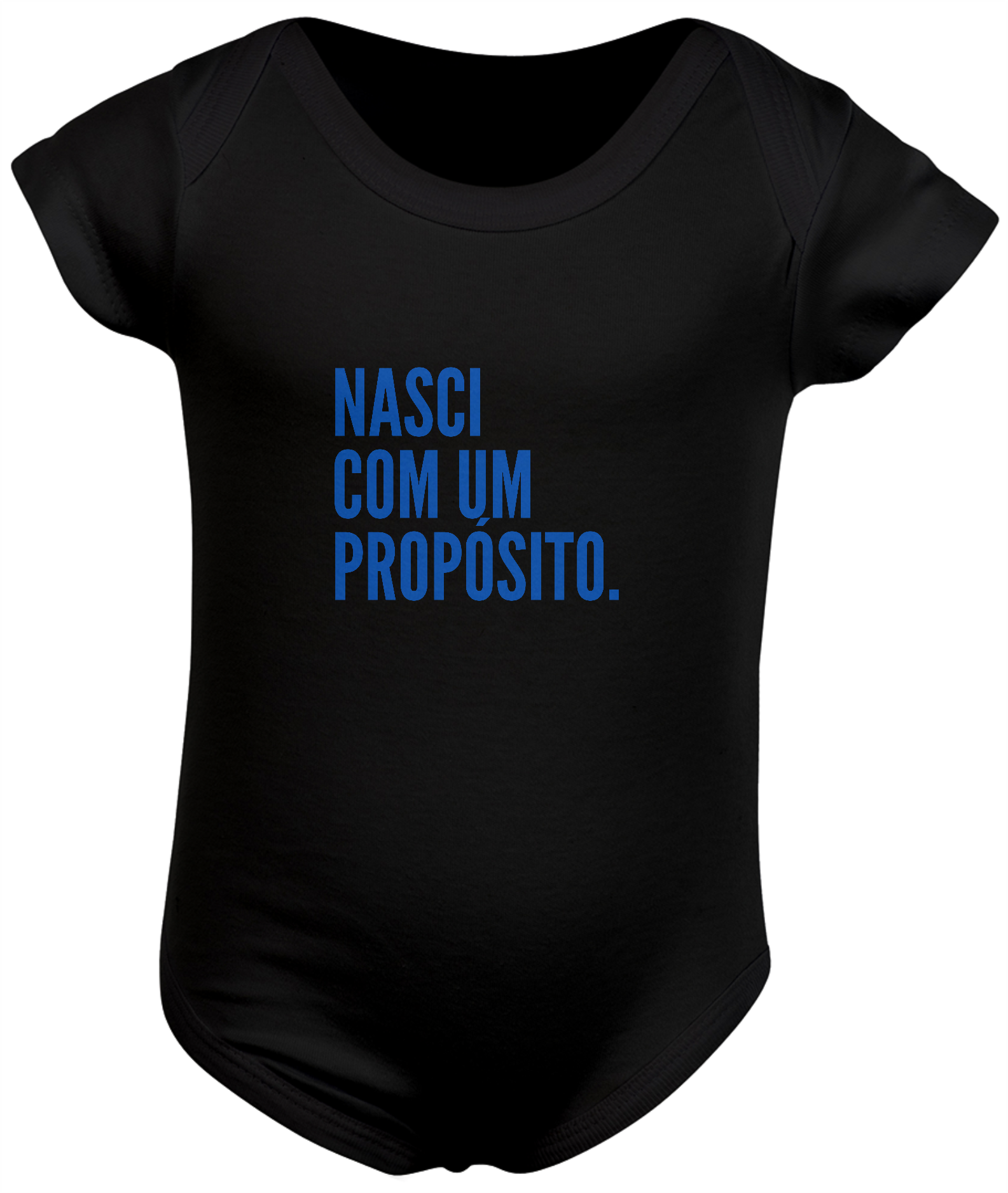 Nome do produto  Body Nasci Com Um Propósito Menino