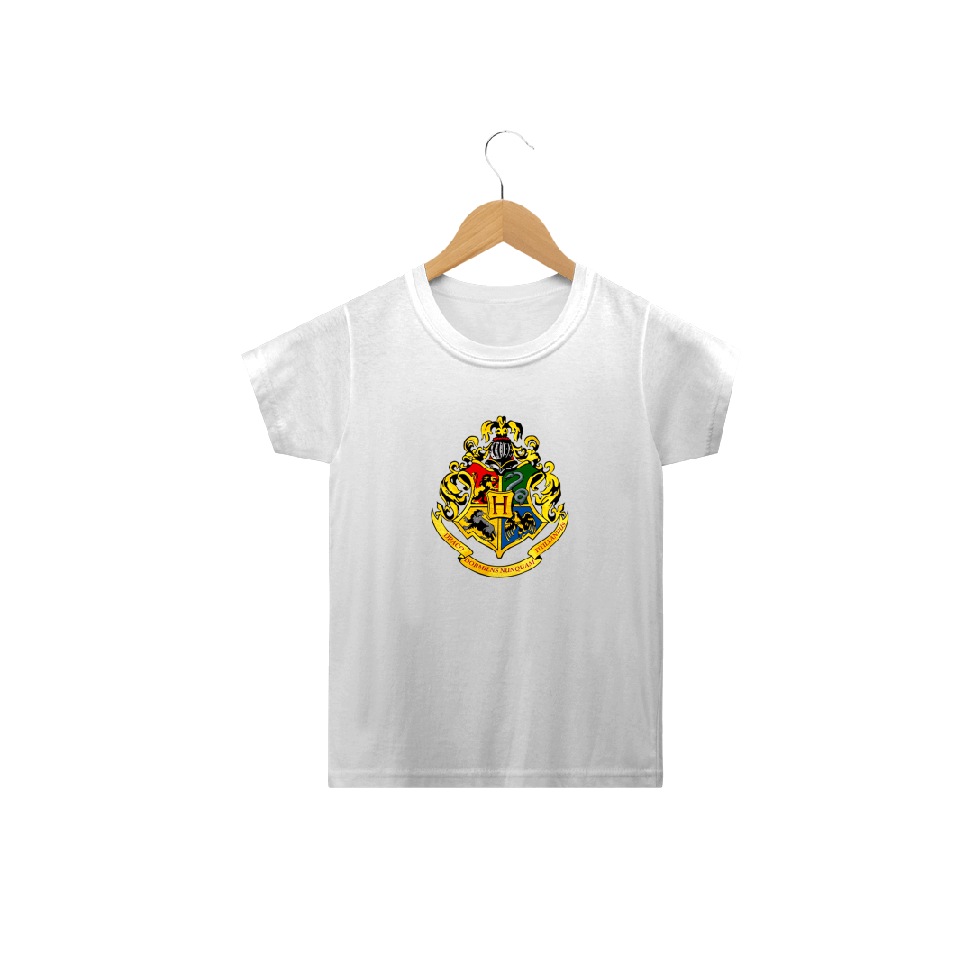 Nome do produto  Camisa Infantil - Hogwarts