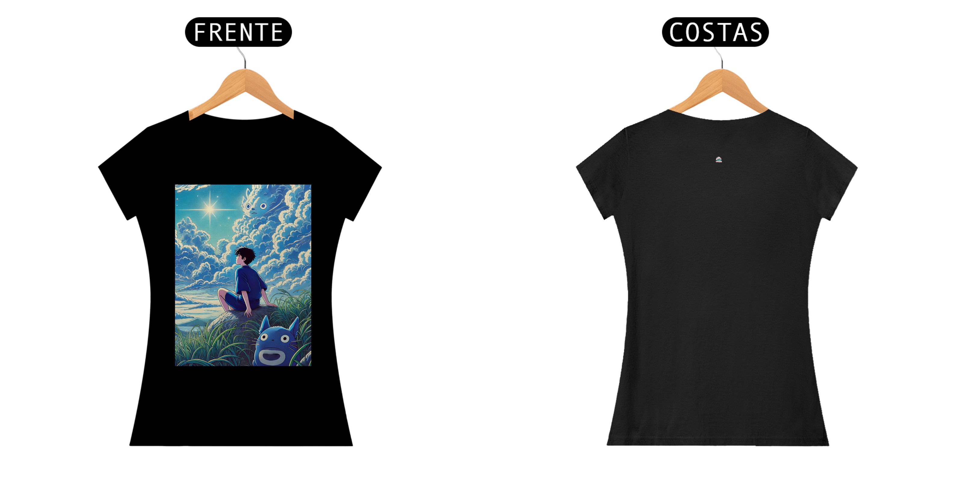 Nome do produto  T-shirt Kenta Fujimoto  Baby look Feminina