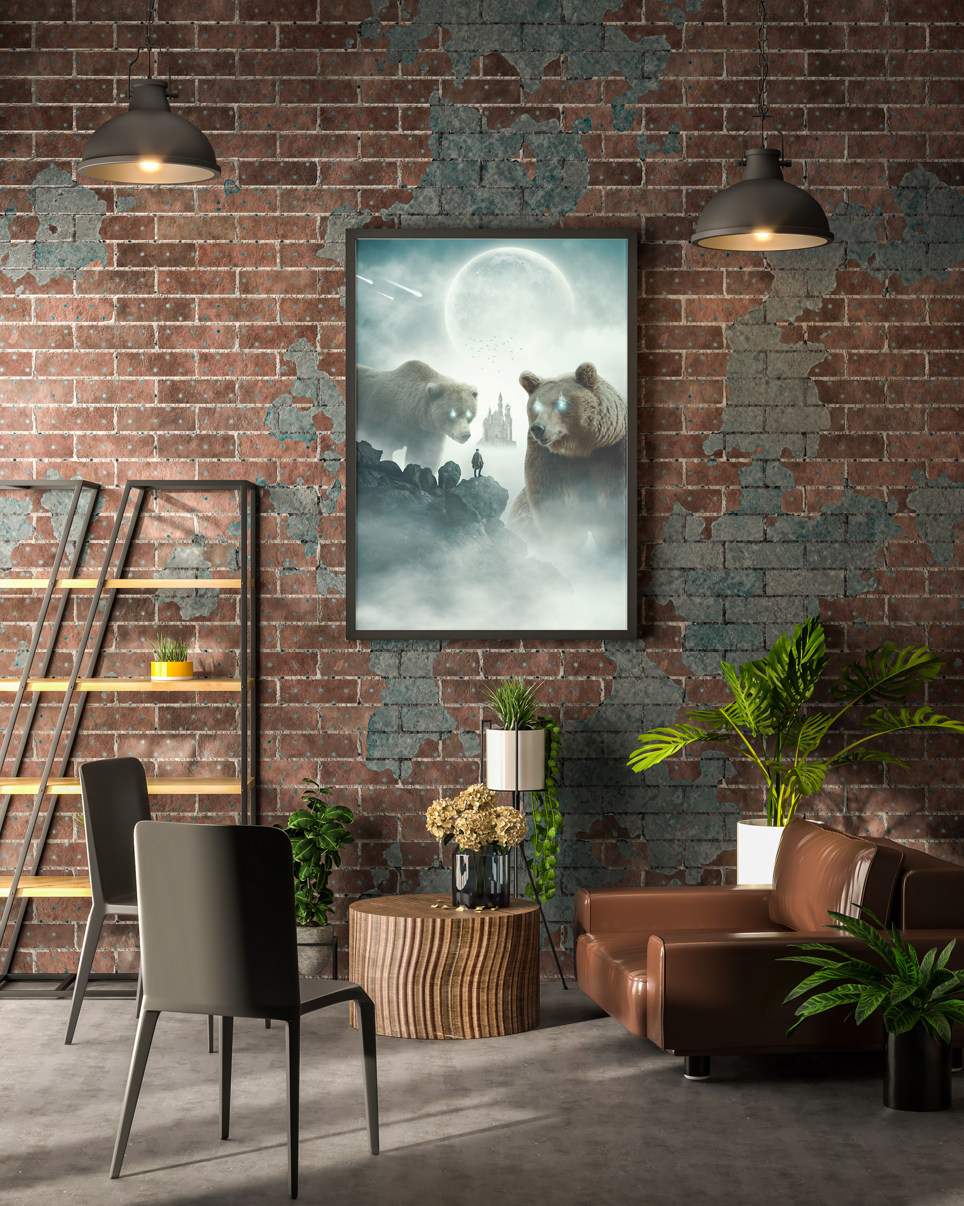 Nome do produto  Poster Bears Titans 