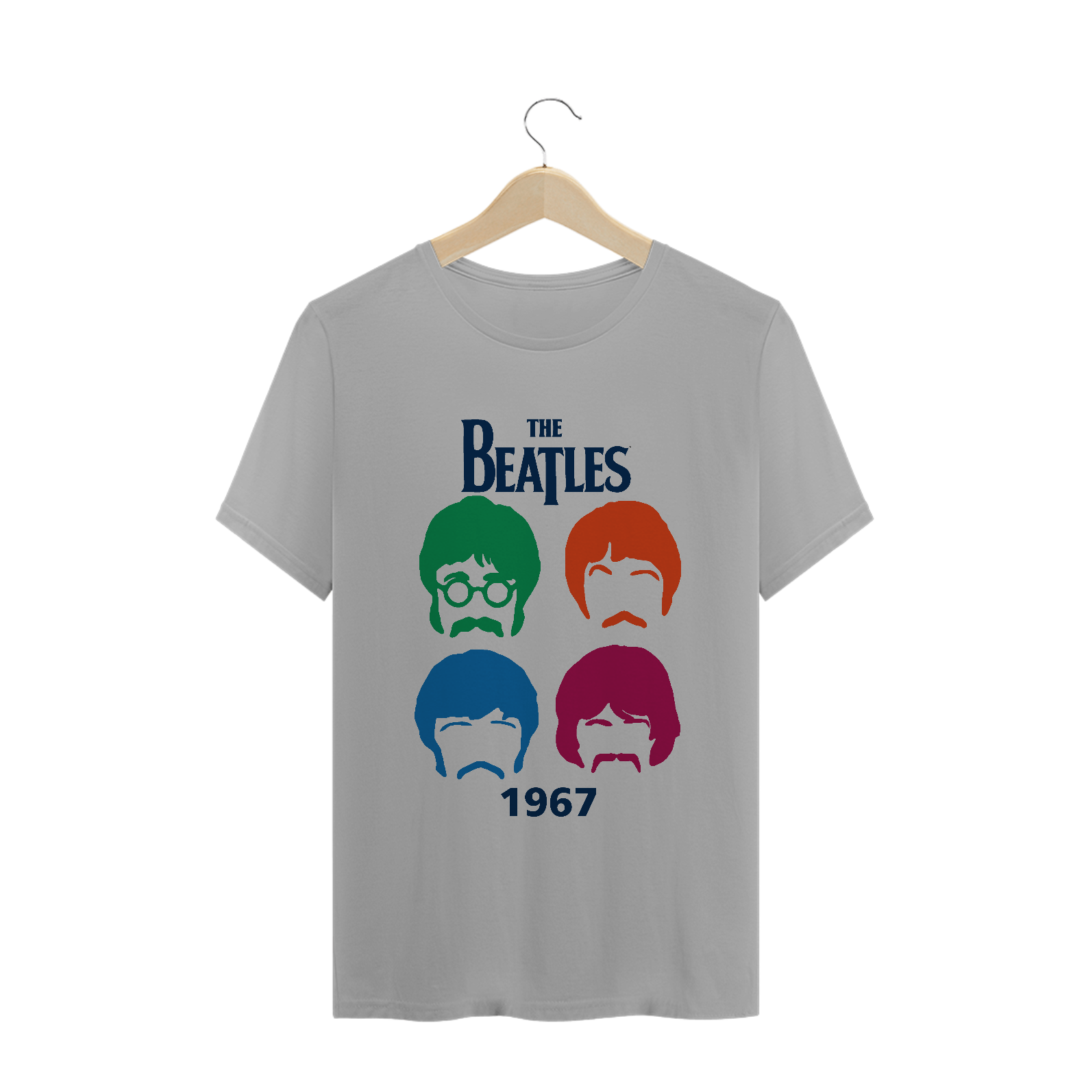 Nome do produto  Camiseta Rock  - The Beatles 1967