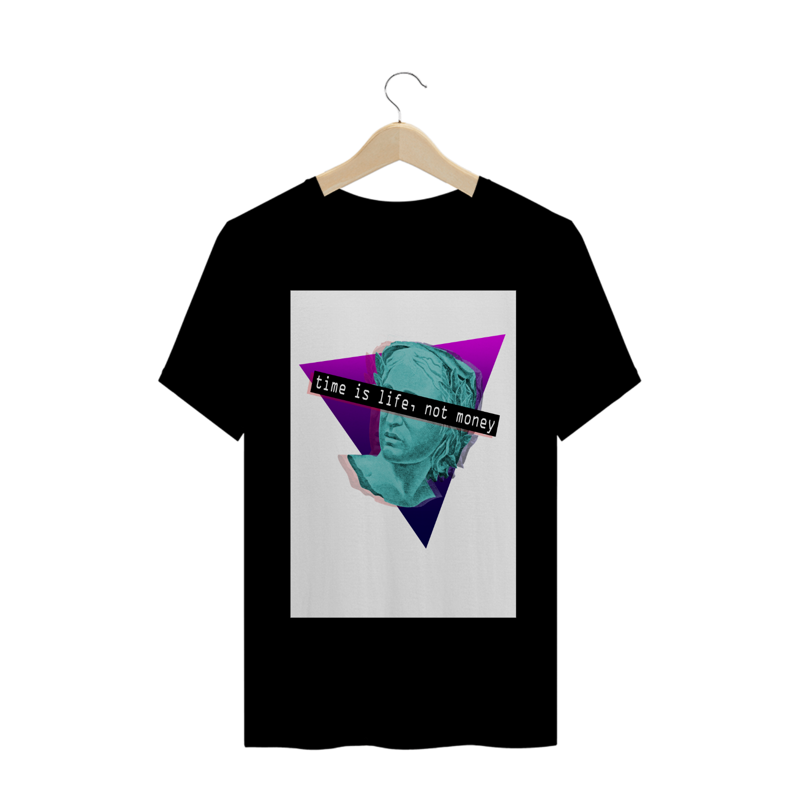 Nome do produto  Camiseta Vaporwave Real
