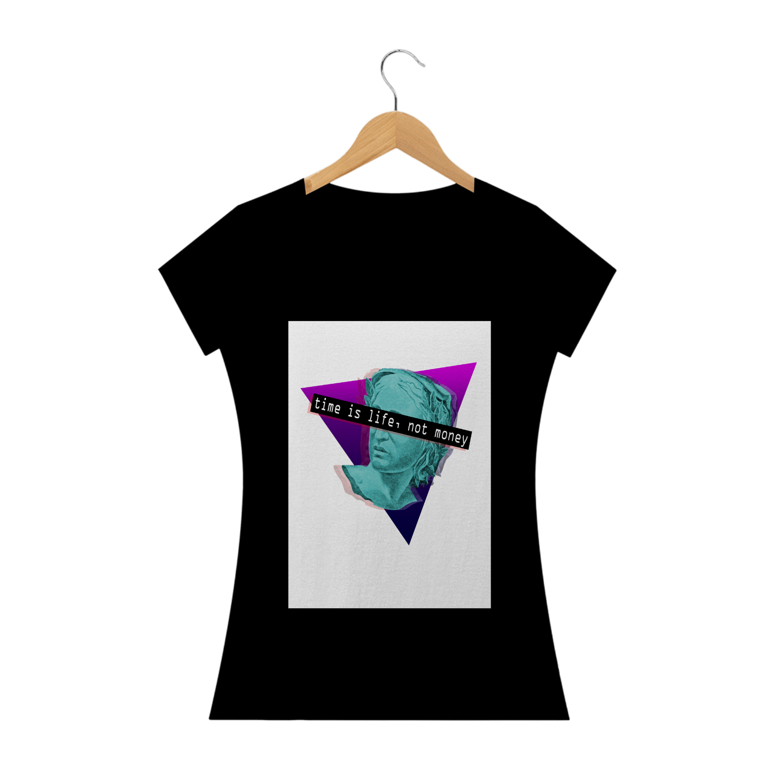 Nome do produto  Camiseta Vaporwave Real