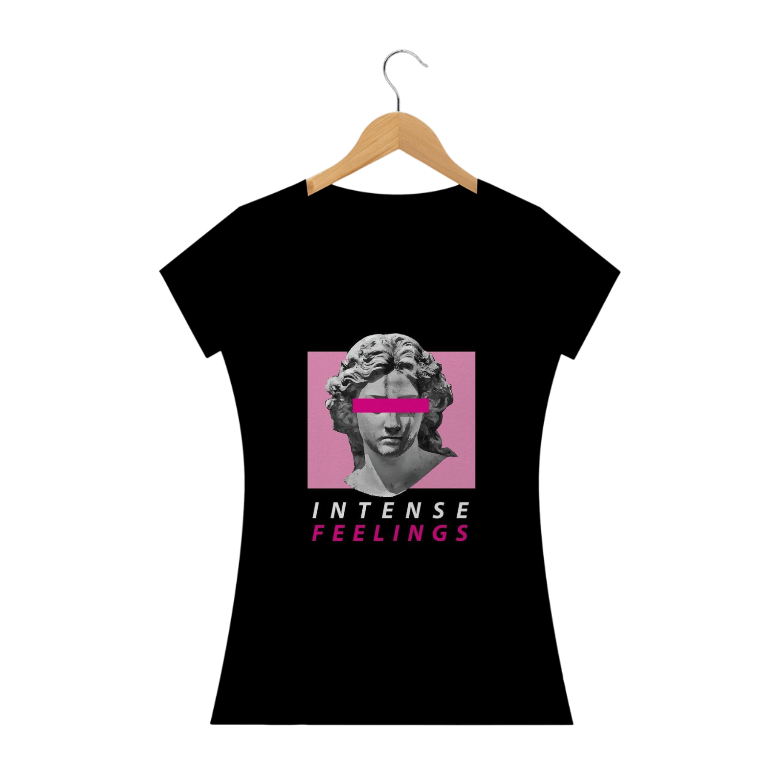 Nome do produto  Camiseta Vaporwave Intense Feelings