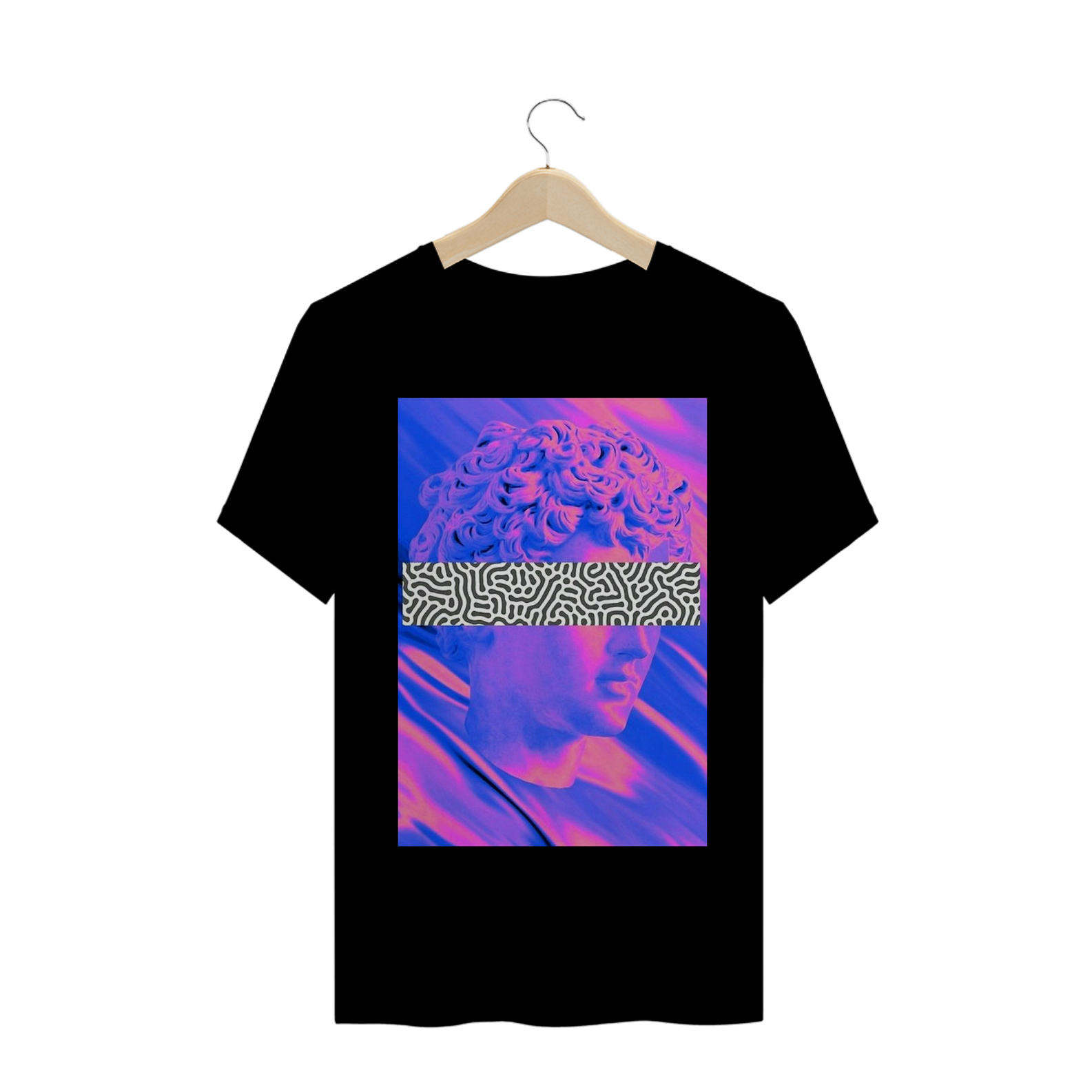 Nome do produto  Camiseta Vaporwave Monument