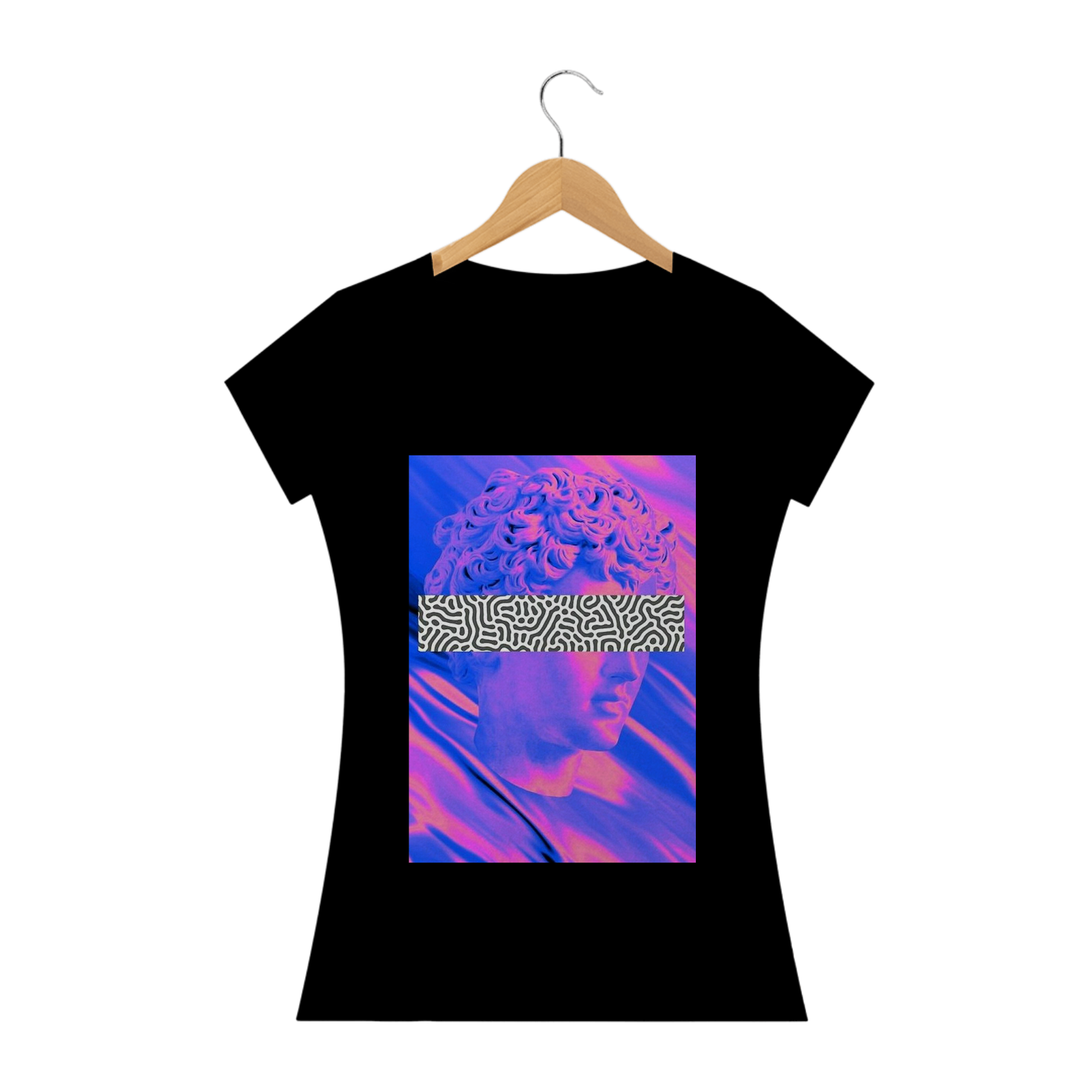 Nome do produto  Camiseta Vaporwave Monument