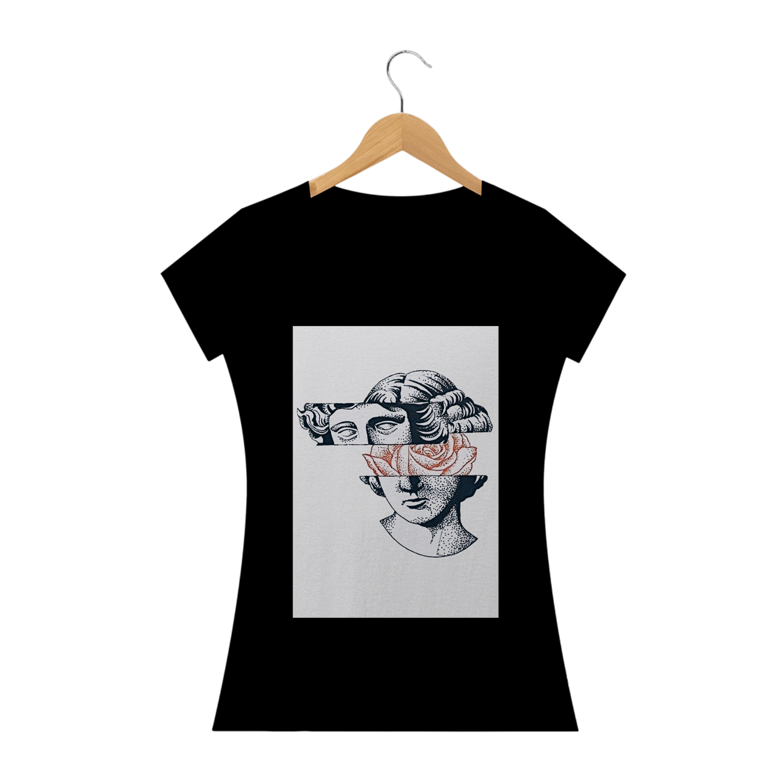 Nome do produto  Camiseta Vaporwave Monument Flower