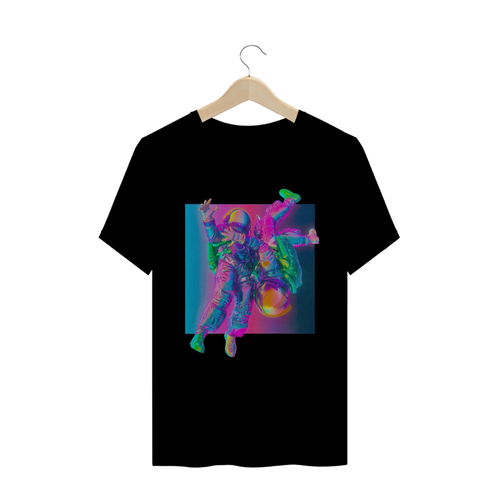 Nome do produto  Camiseta Vaporwave Astronaut