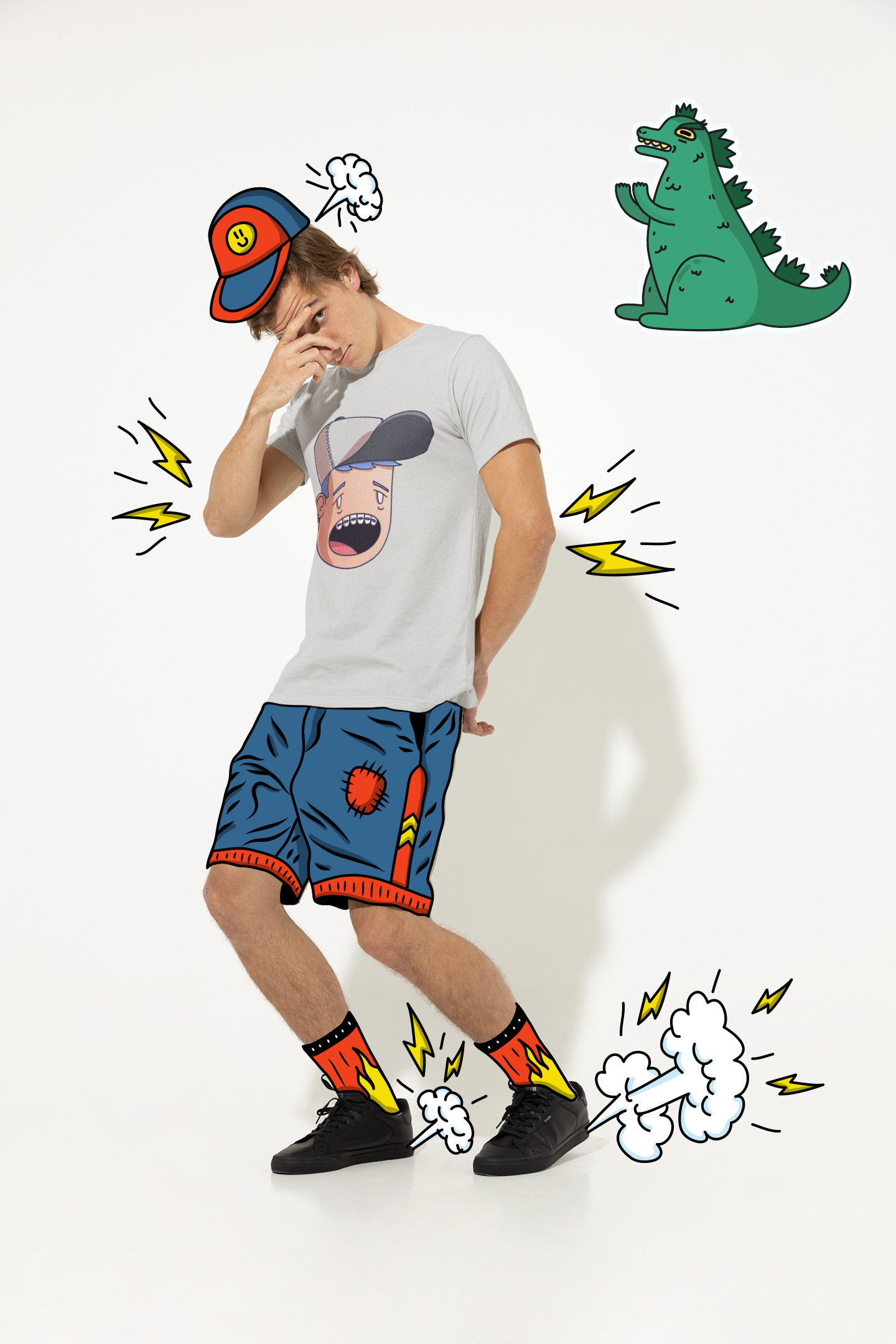 Nome do produto  Camiseta Boy in Cap