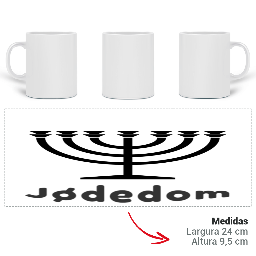 Nome do produto  Caneca Jødedom