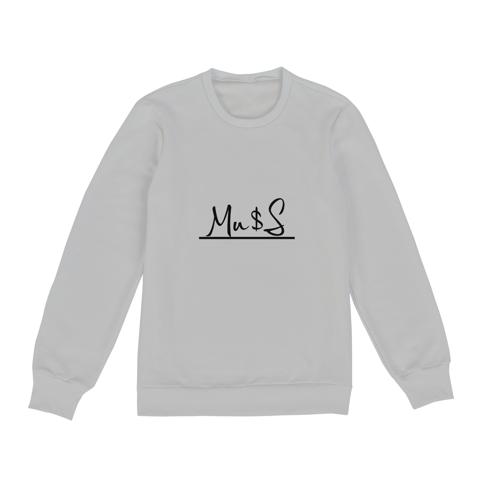 Nome do produto  Moletom big.Muss (Banco & Cinza claro)