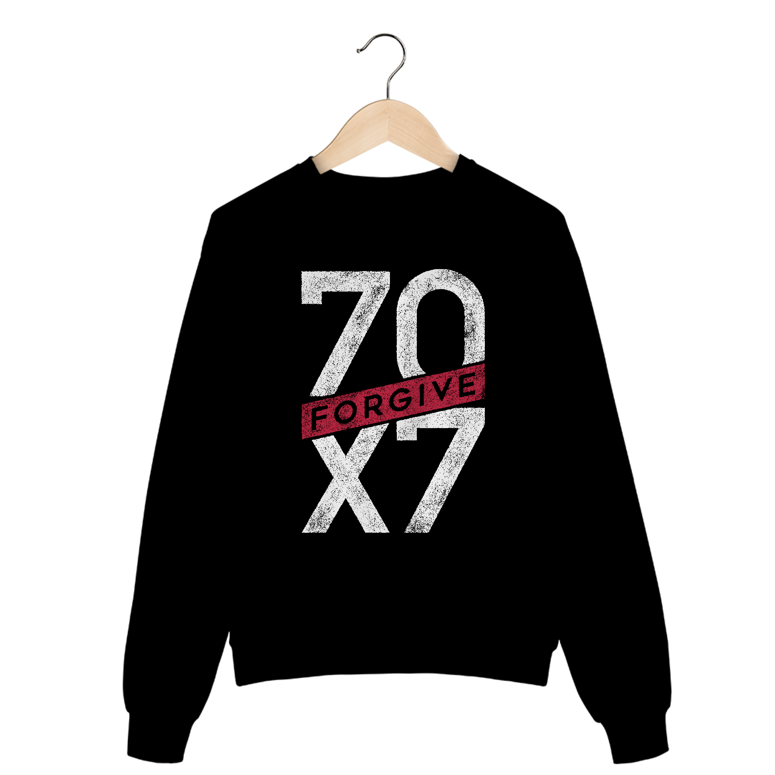 Moletom fechado Perdoar 70x7