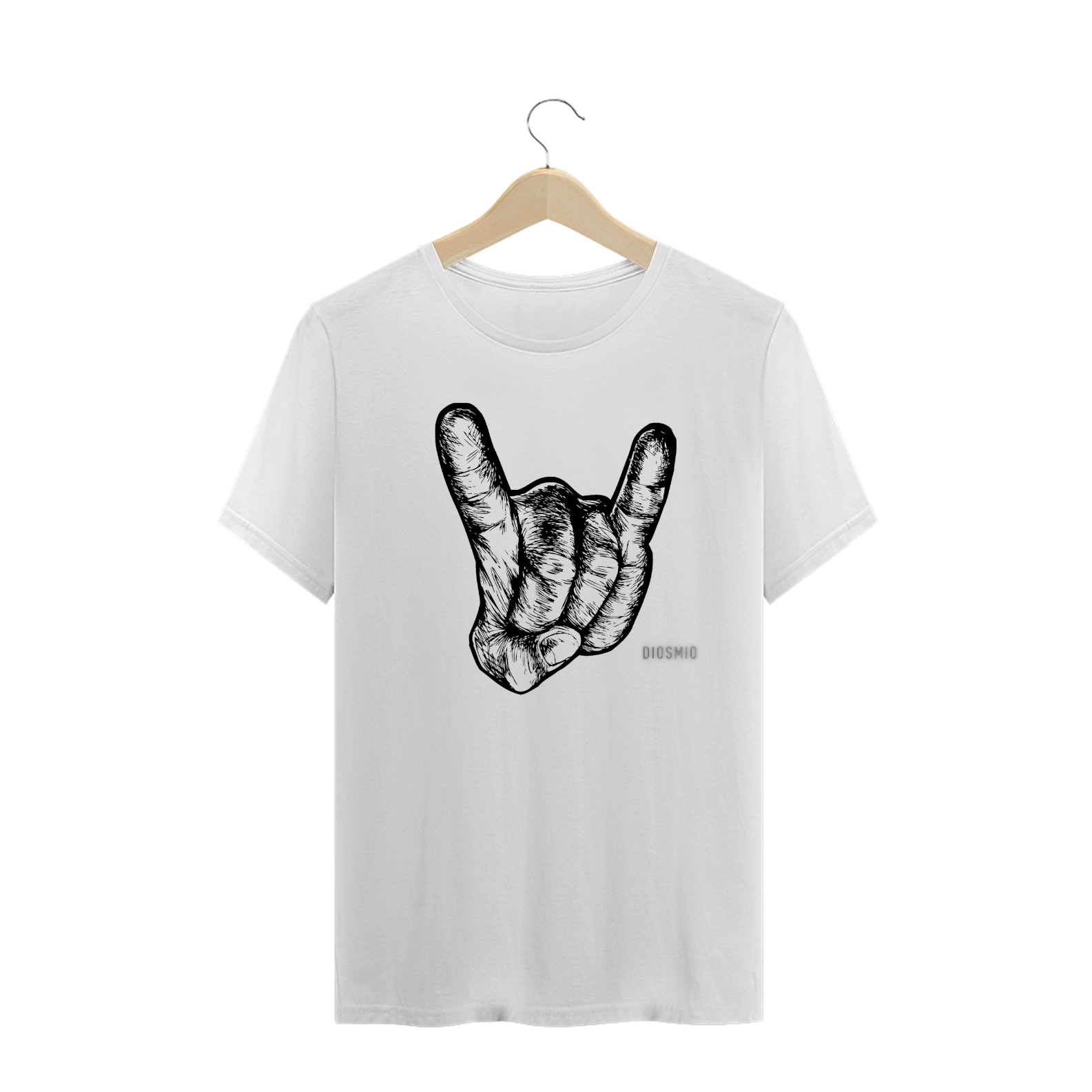 Nome do produto  CAMISA ROCK ESTAMPADA DIOSMIO